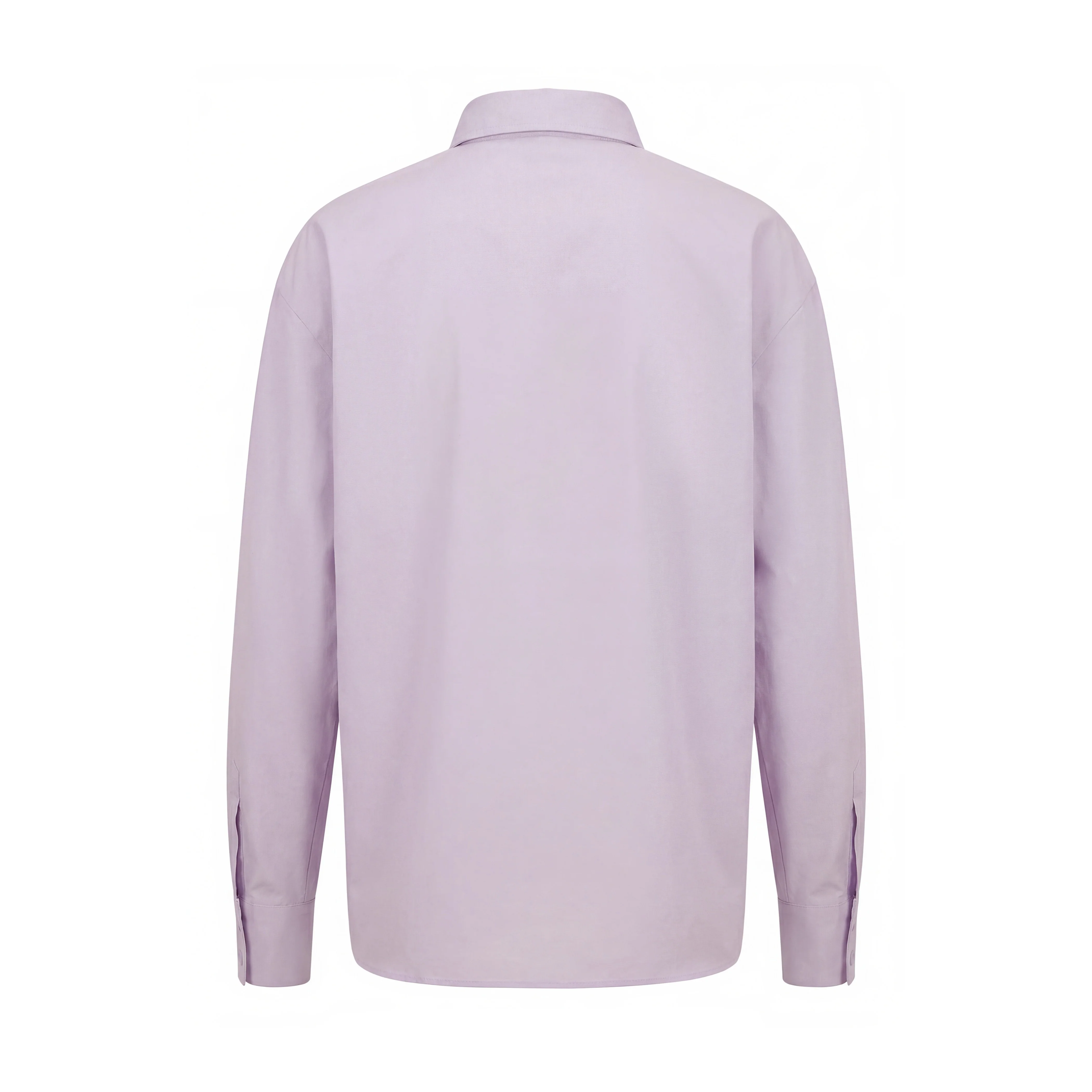3D Flower Pleated Shirt - Mauve - Image 2