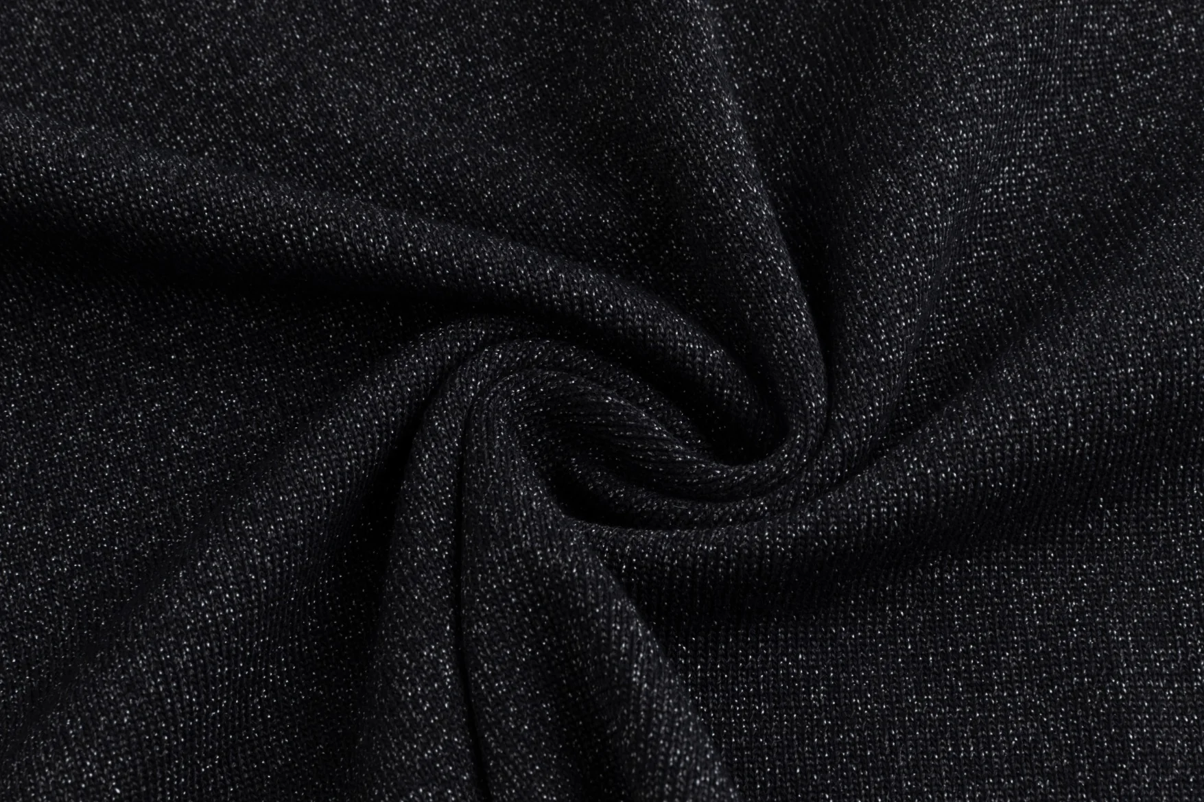 Metallic Silver Knit Turtleneck - Image 6