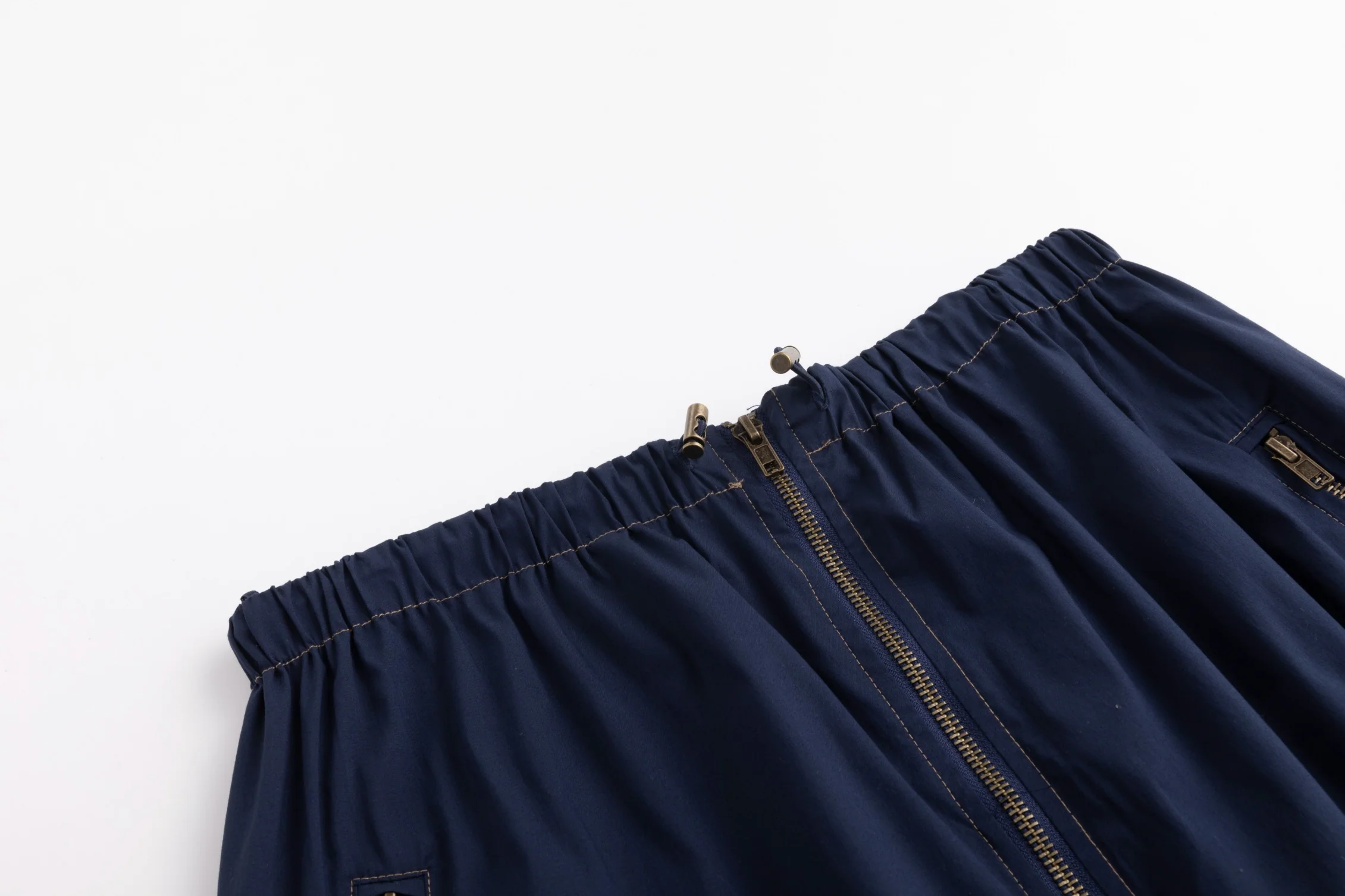 Middle Zipper Skirt- Midnight - Image 4