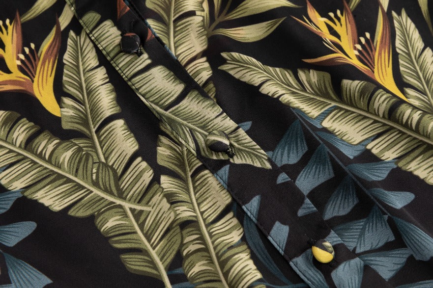 Multi Colored Leaves Printed Top - Image 5