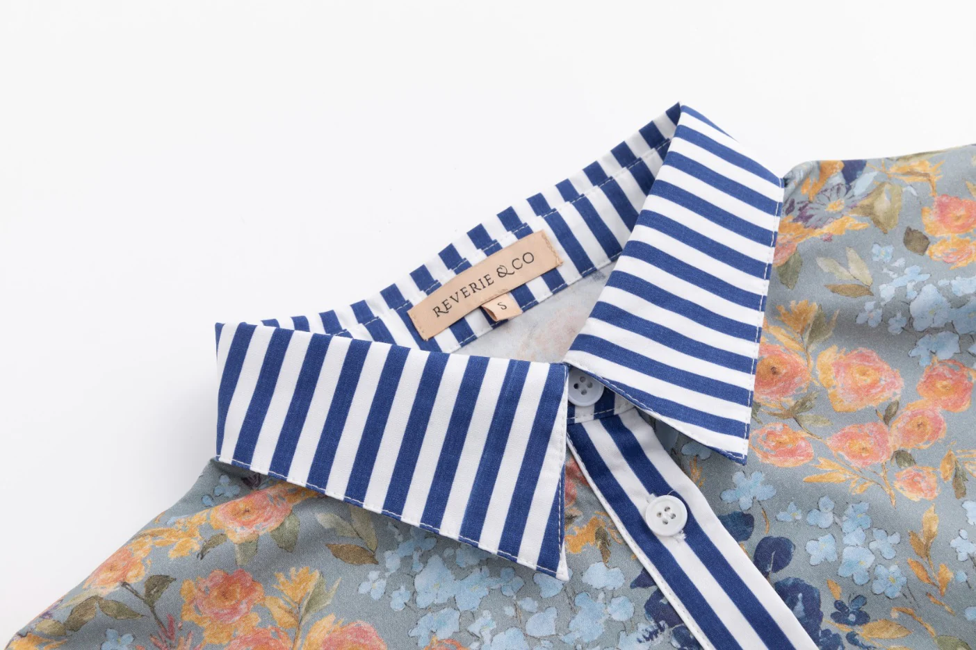 Multi Printed Striped Blouse - Image 5
