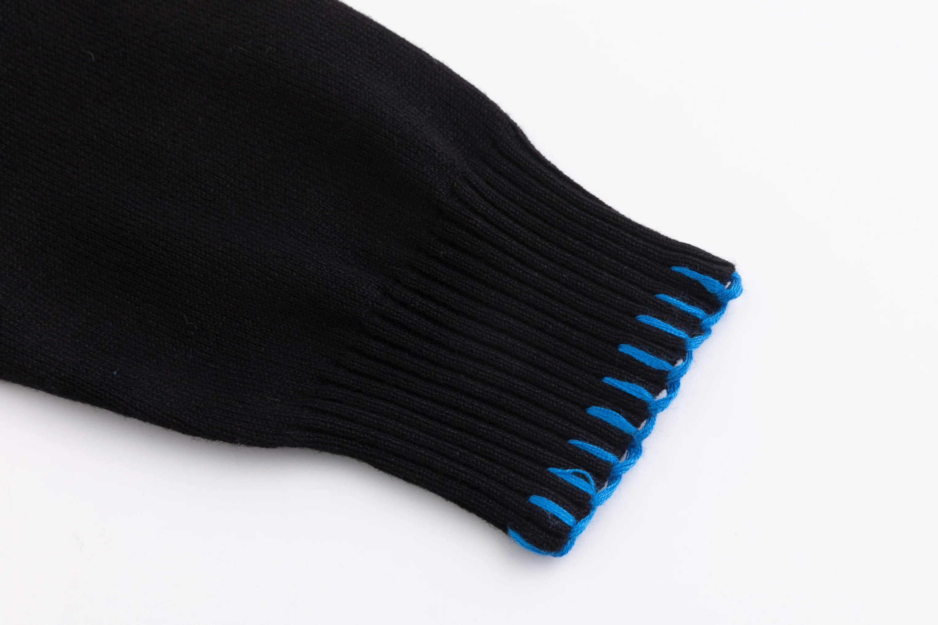 Multicolor Stitch Sweater - Black - Image 4