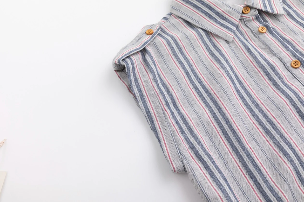 Navy And Sage Striped Jumper - Image 5