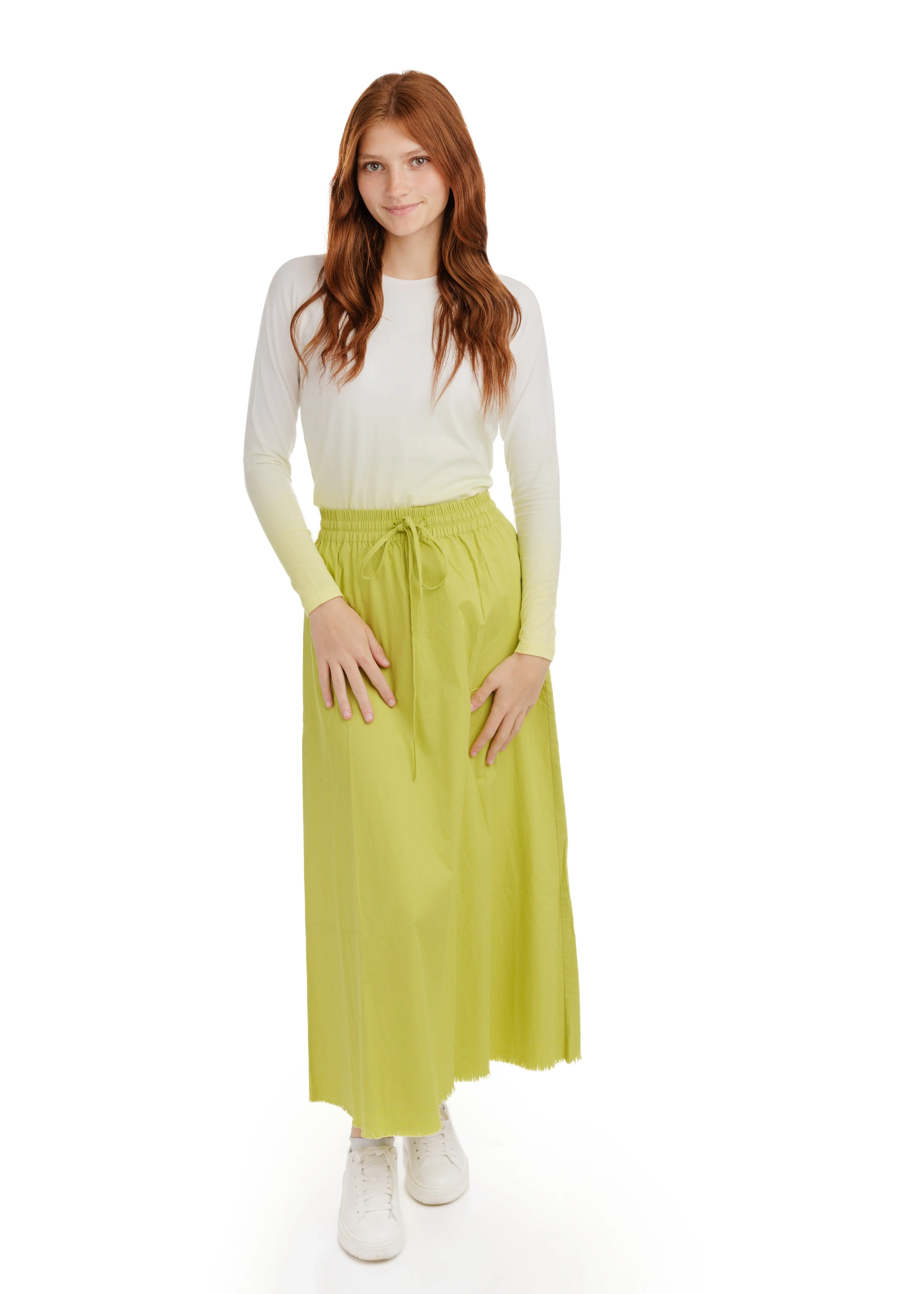 Ombre T-Shirt - Lime Green - Image 3