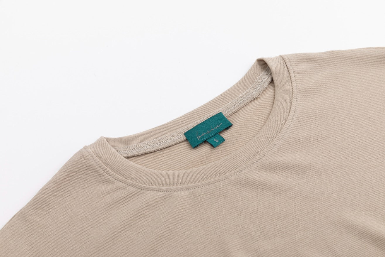 Oversized Tee - Stone - Image 4