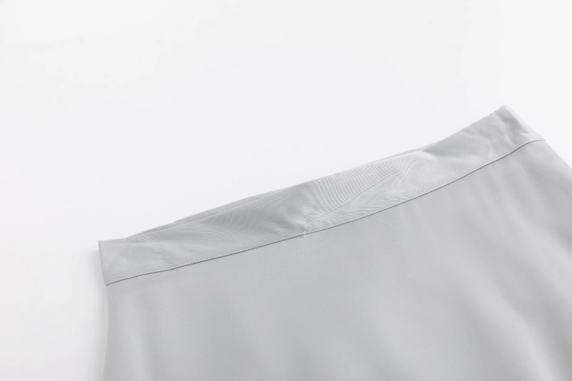 Pale Blue Slip Skirt - Image 5