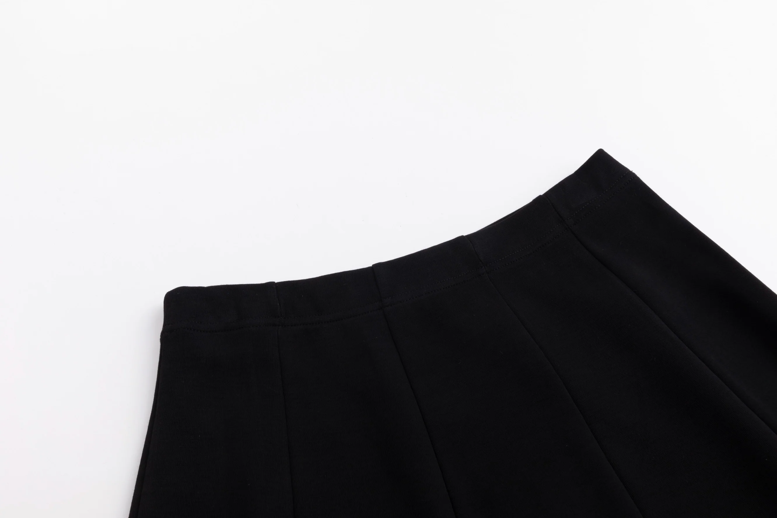 Panelled Skirt - Black - Image 3