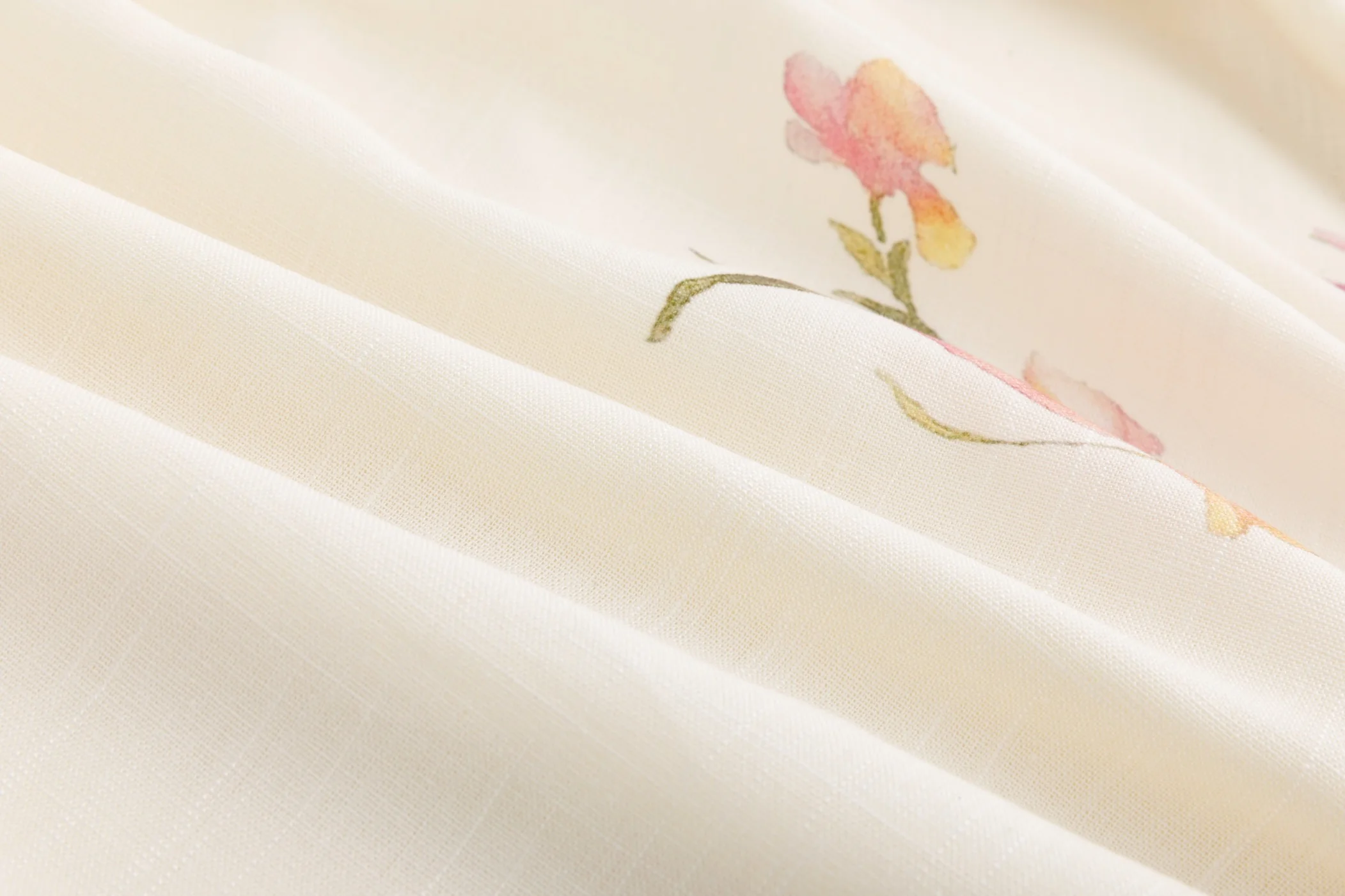 Pastel Floral Box Pleat Skirt - Image 5