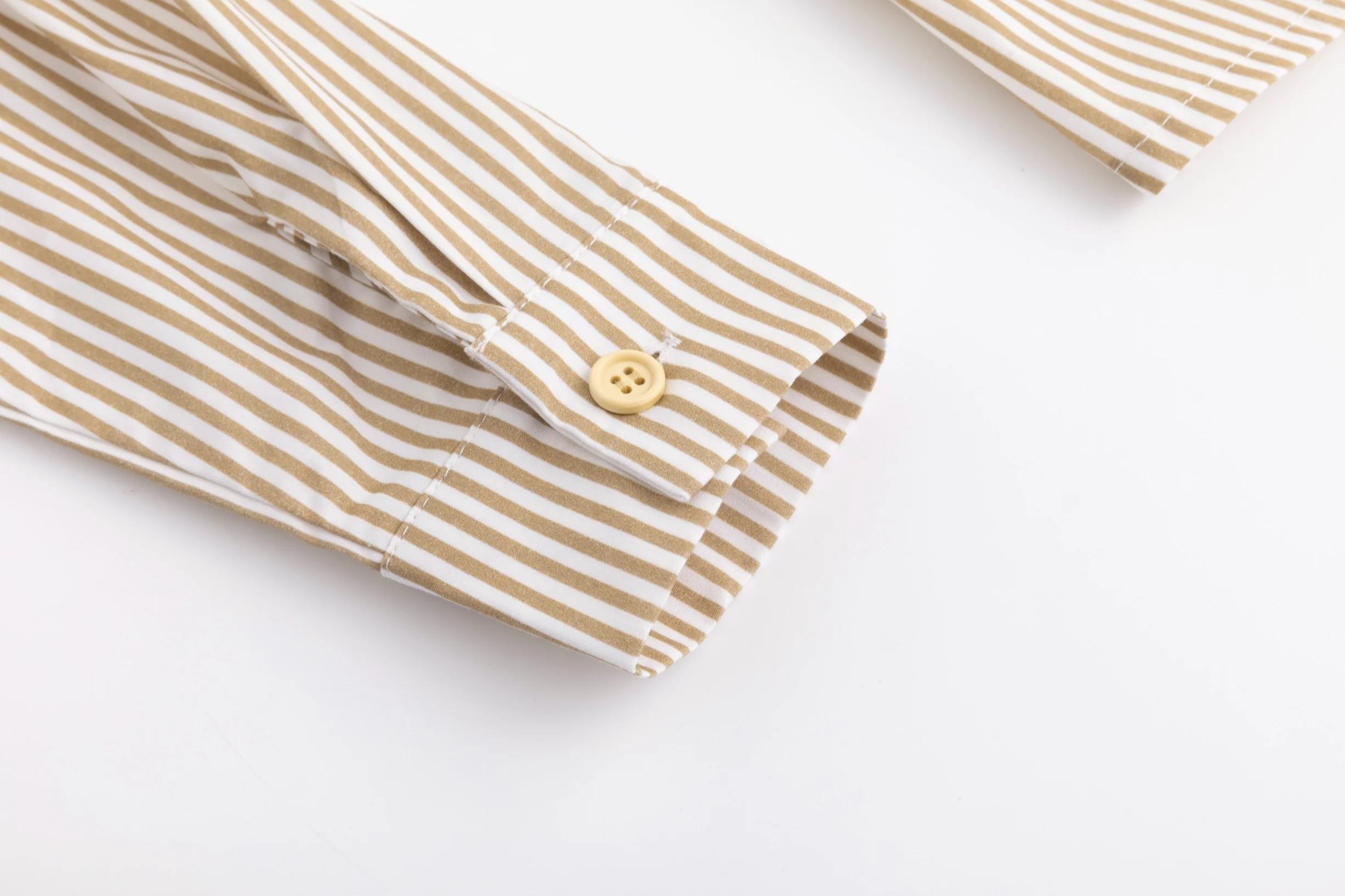 Pinstripe Floral Blouse - Image 10