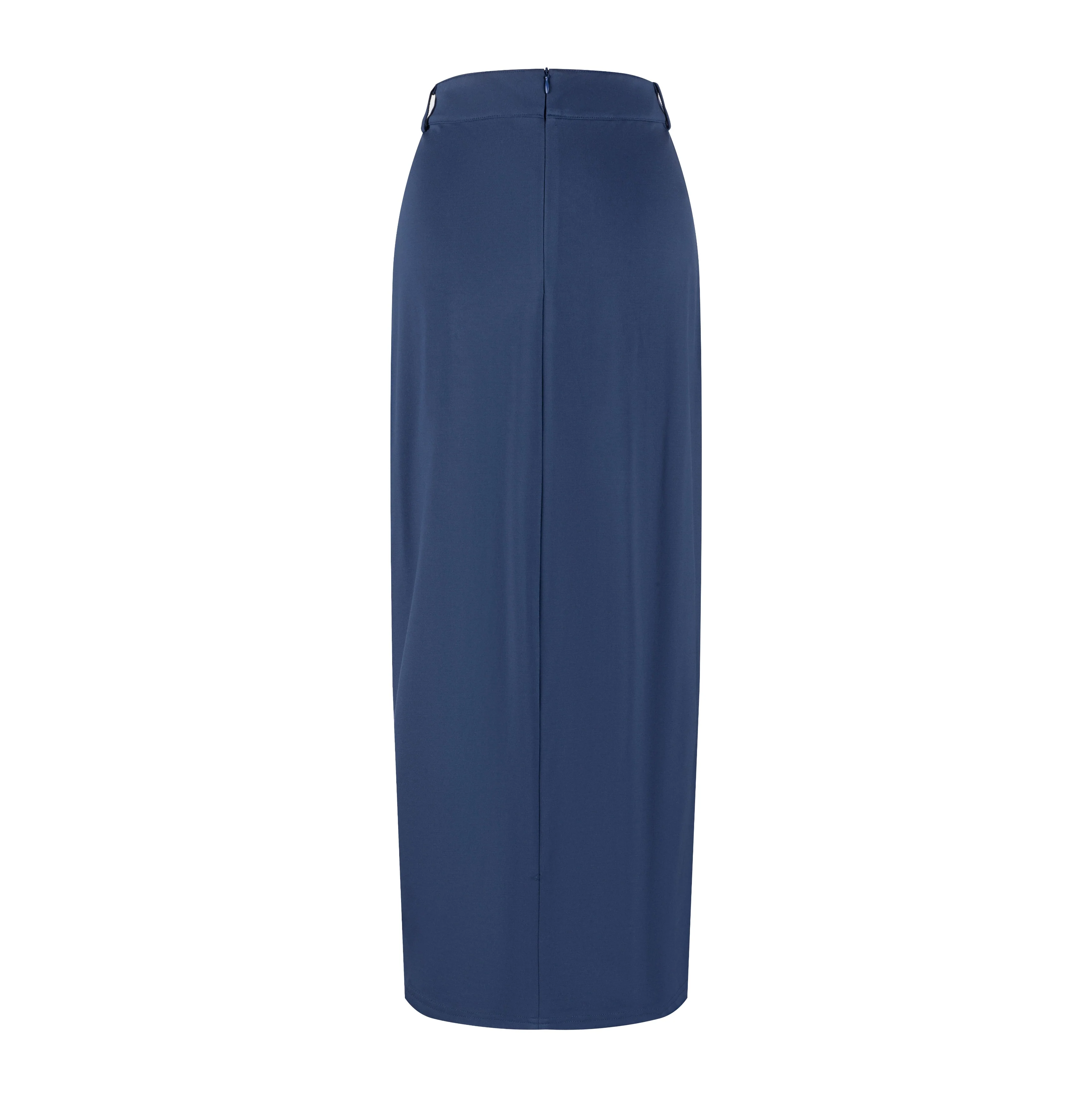 Piped Paneled Skirt - Midnight - Image 3