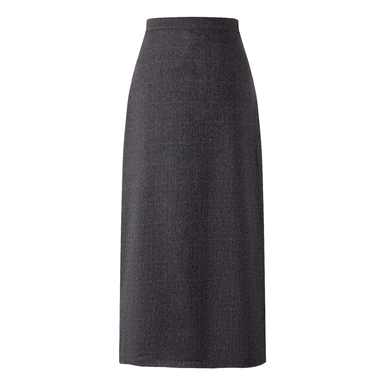 Plaid Skirt - Heather Grey - Image 2
