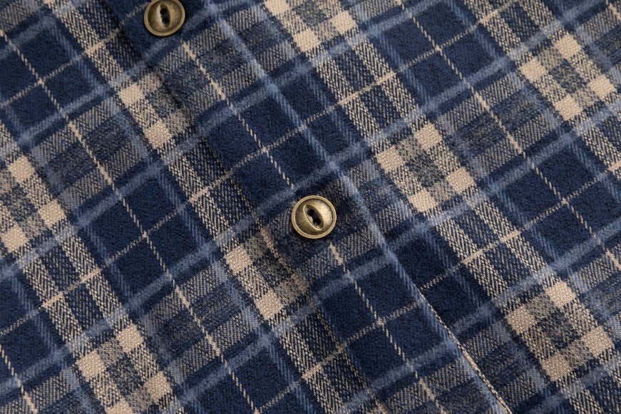 Plaid Tie Skirt - Blue - Image 6