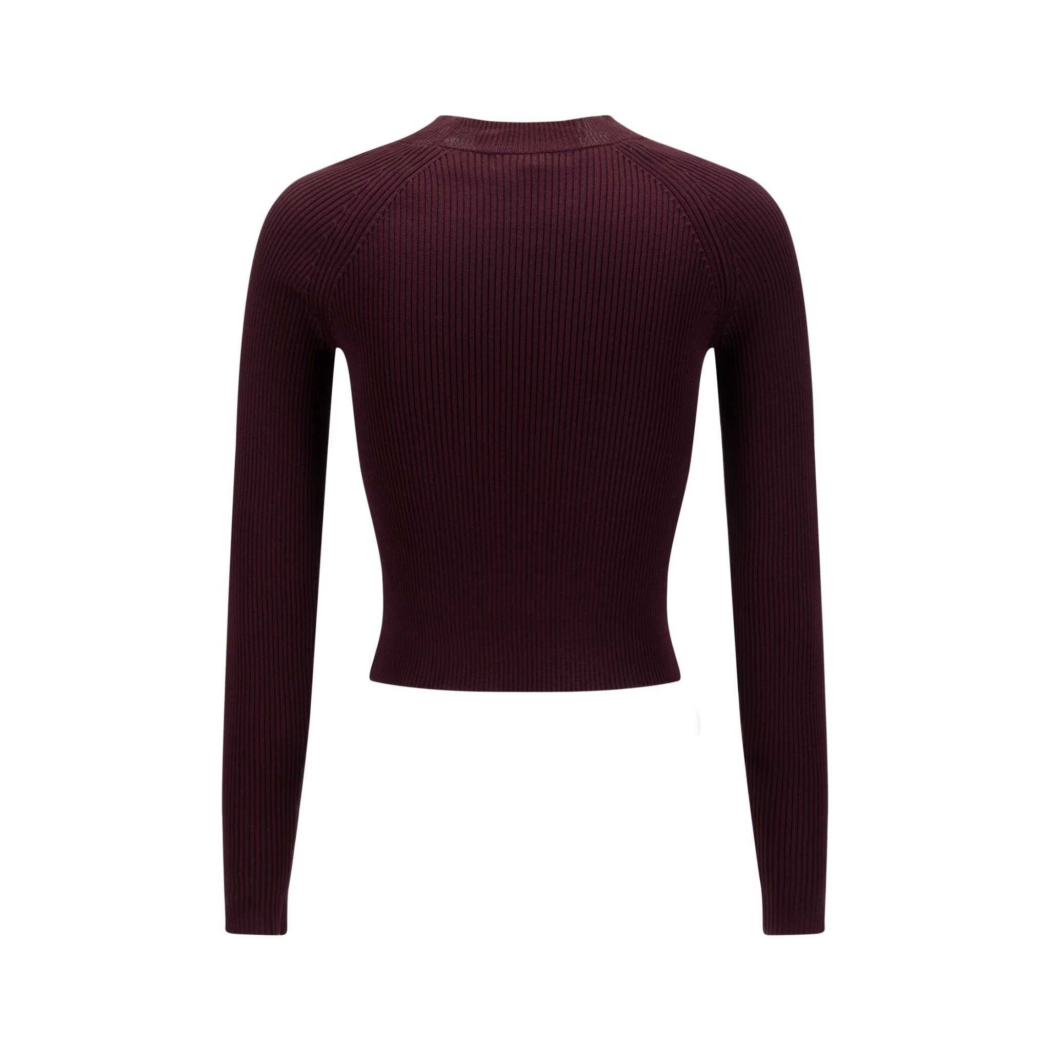 Plum Polish Knit Mock Neck Top - Image 2