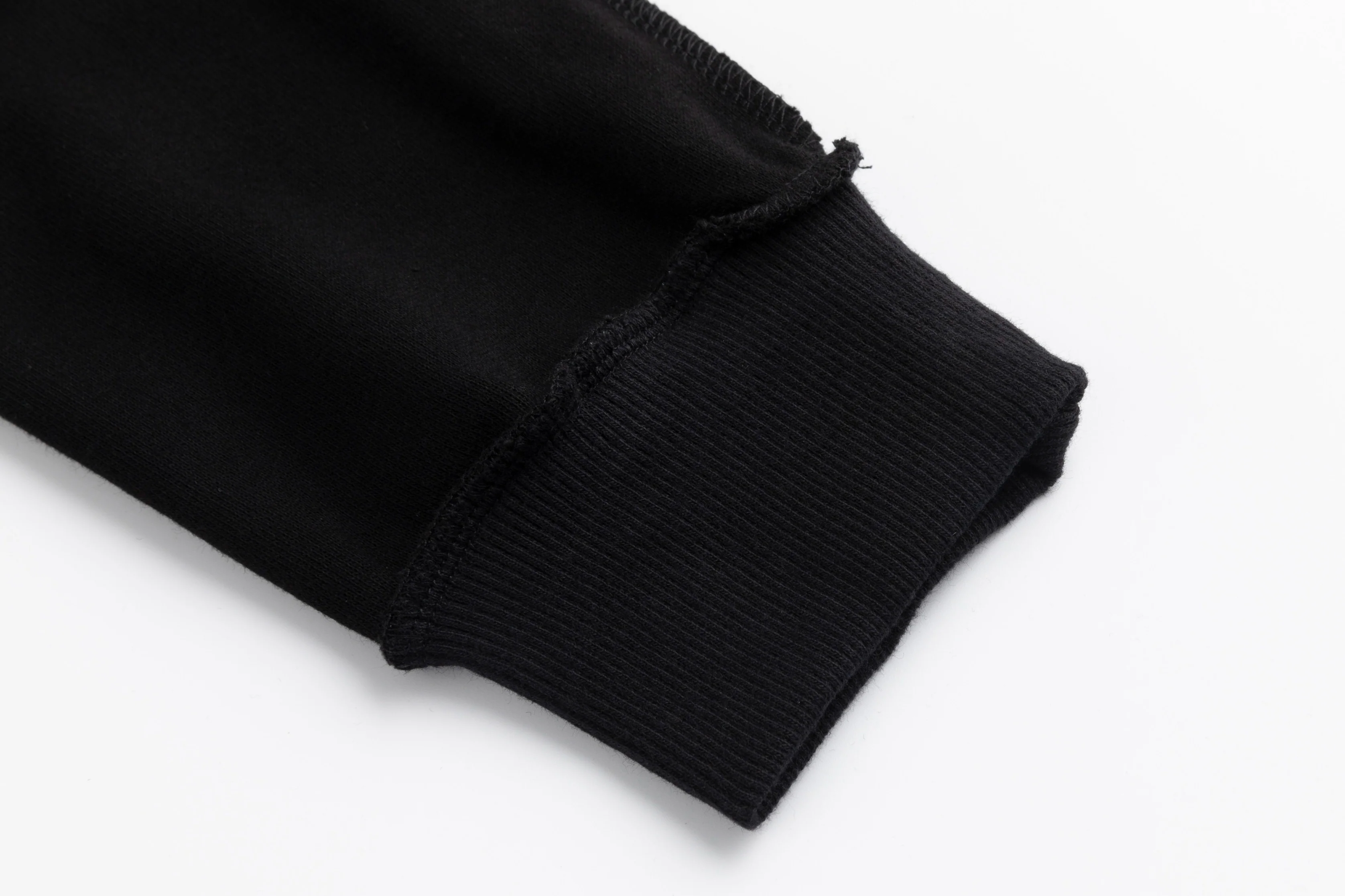 Raw Edged Sweater - Black - Image 8