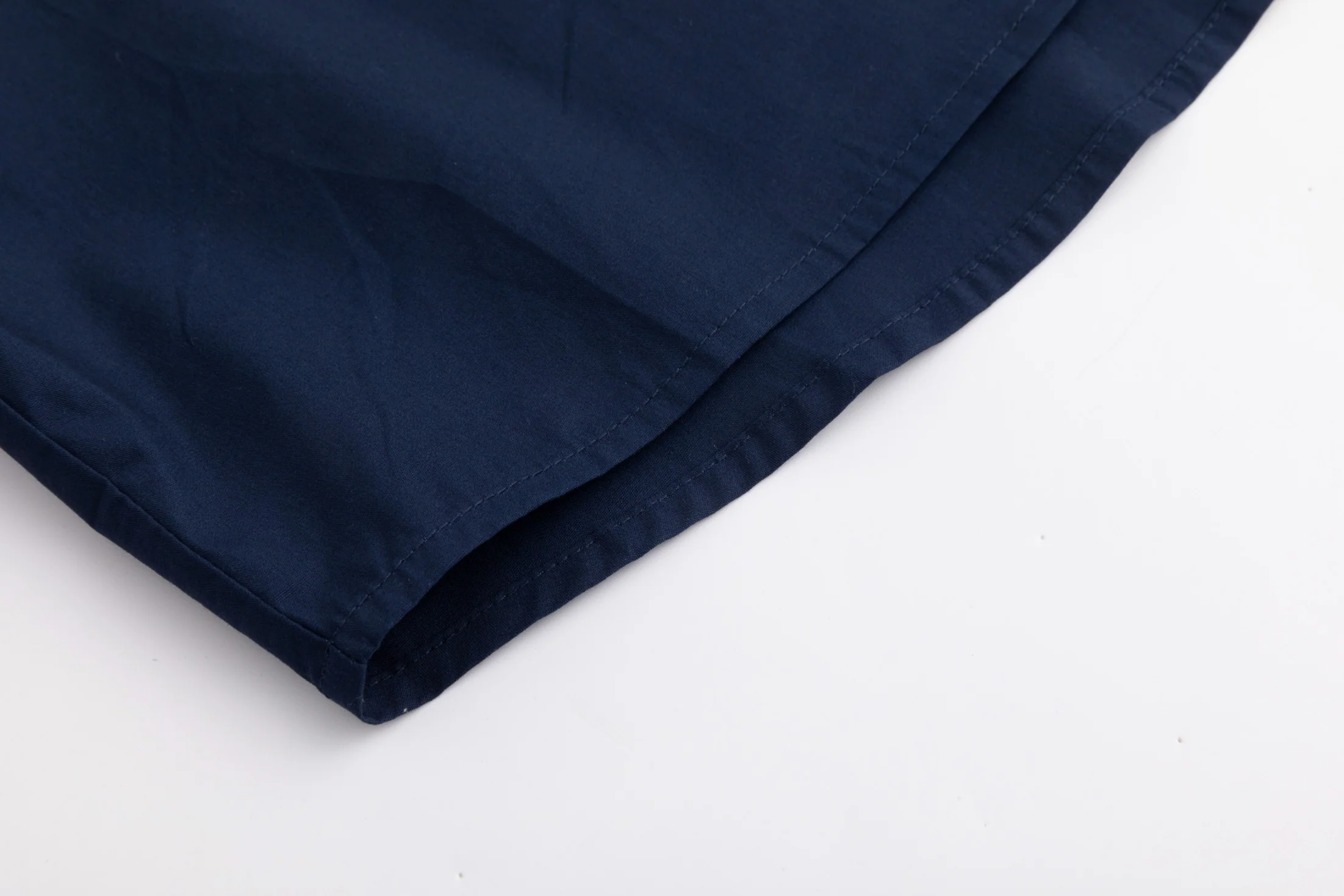 Red Seam Detail Shirt - Navy - Image 5
