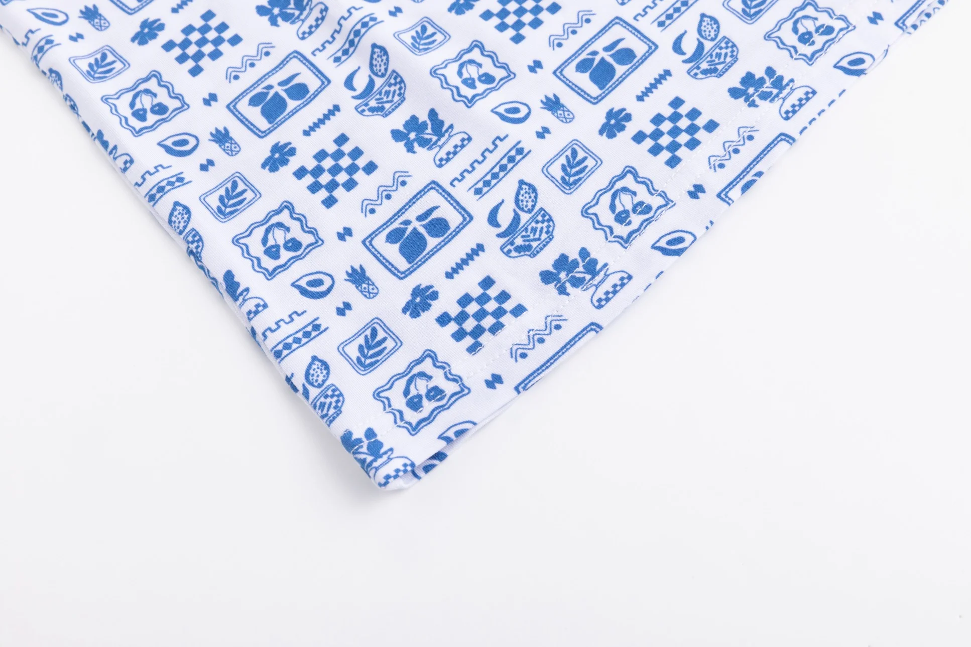 Retro T Shirt - Blue - Image 6