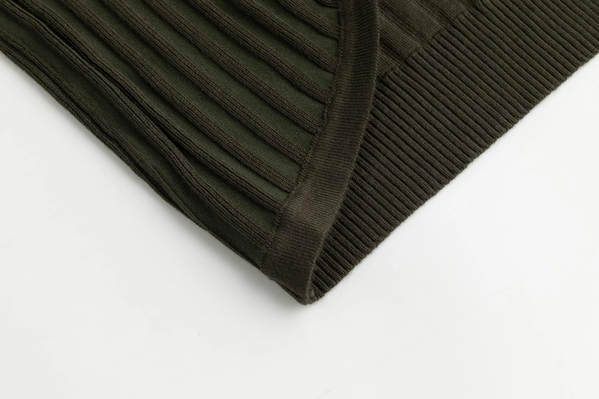 Ribbed Shrug - Green - Image 4