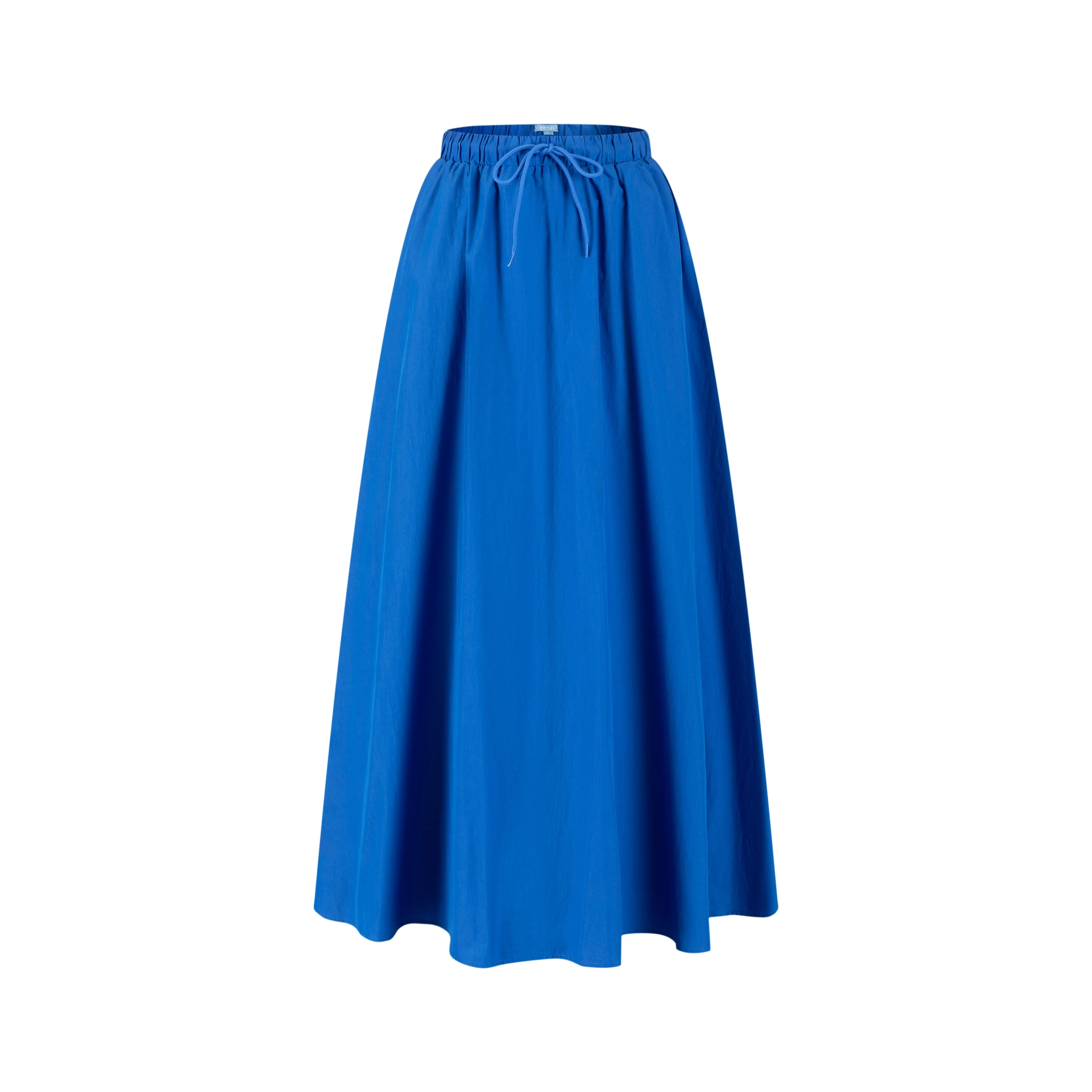 Royal Blue Drawstring Circle Skirt - Image 2