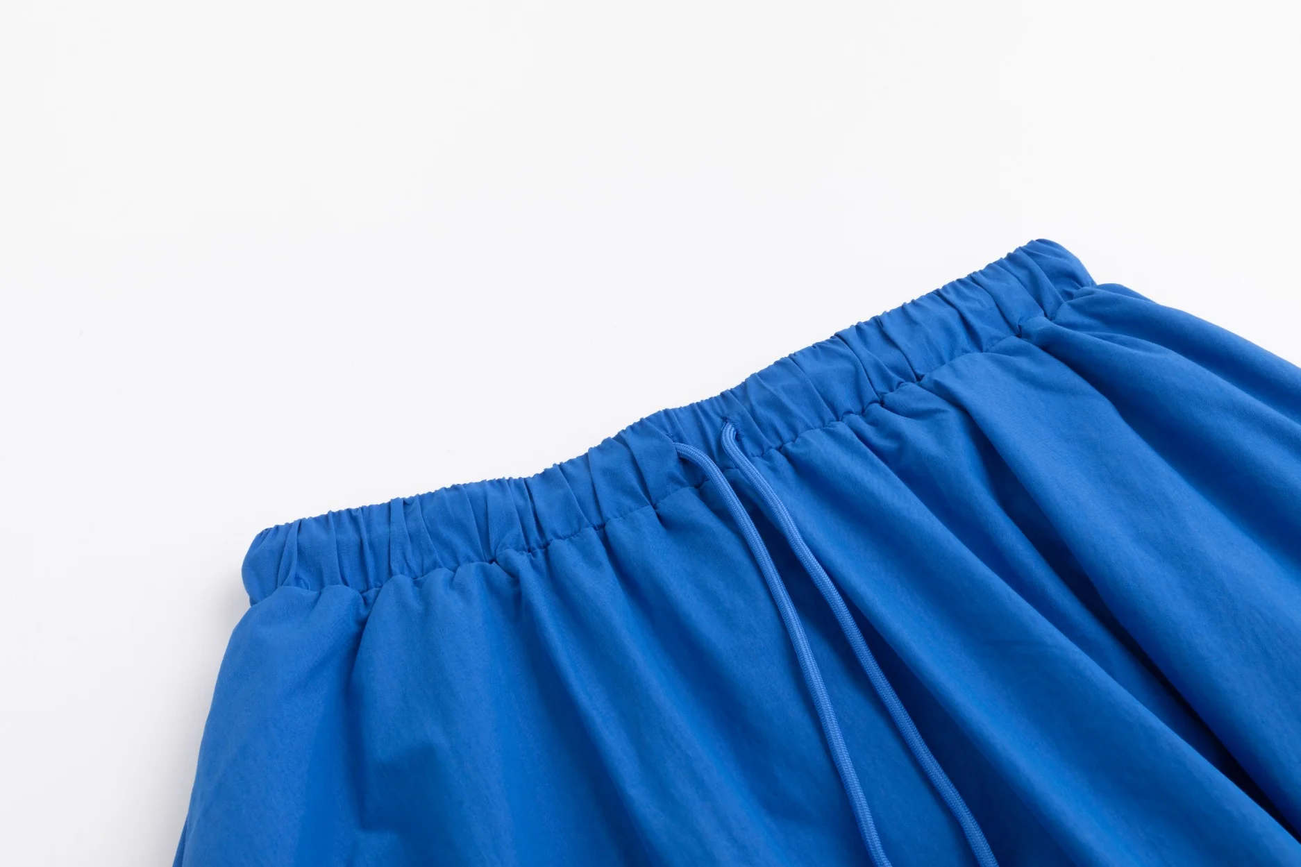 Royal Blue Drawstring Circle Skirt - Image 4