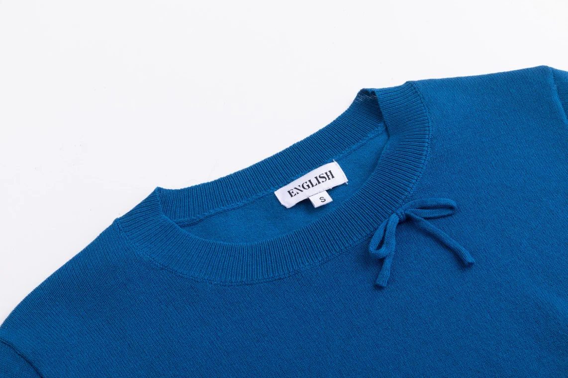 Royal Blue Knit Top - Image 4