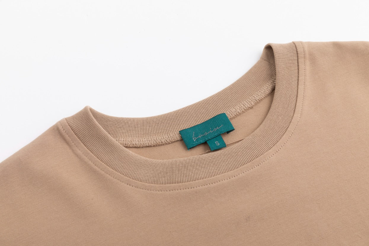 Simple Box Tee - Fawn - Image 4