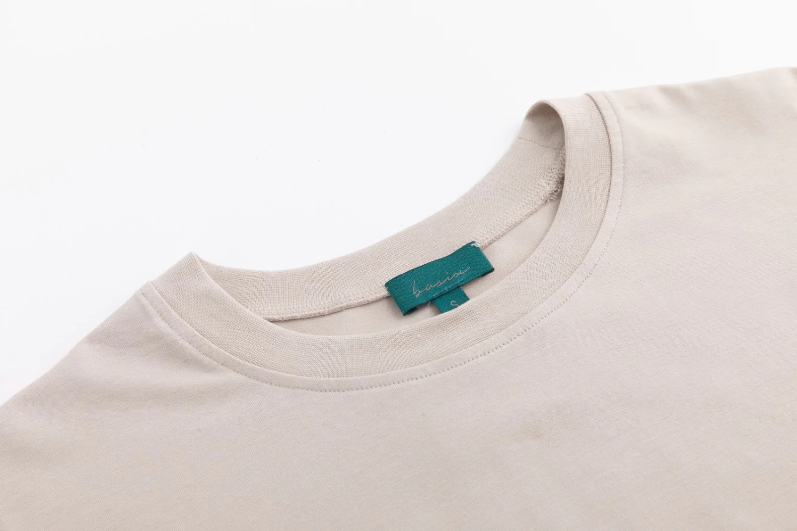 Simple Box Tee - Parchment - Image 4