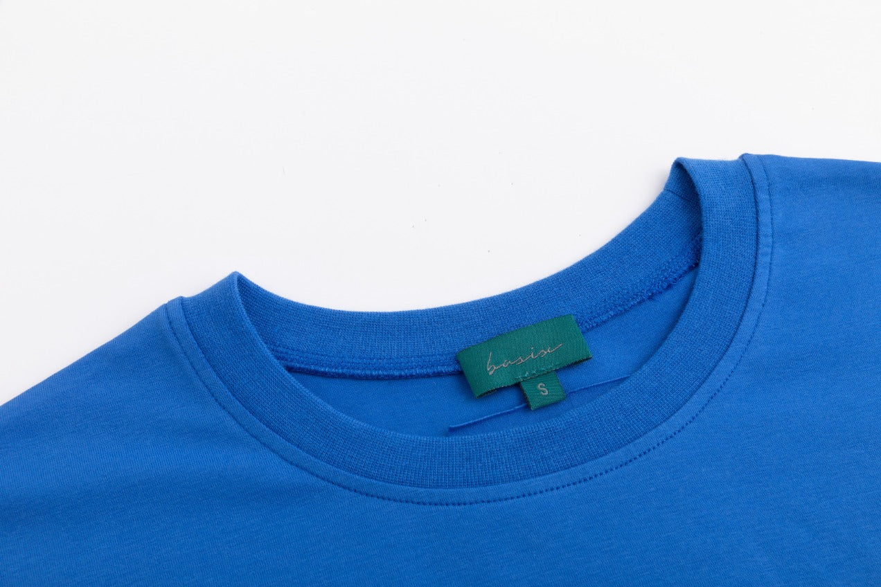 Simple Box Tee - Royal Blue - Image 4
