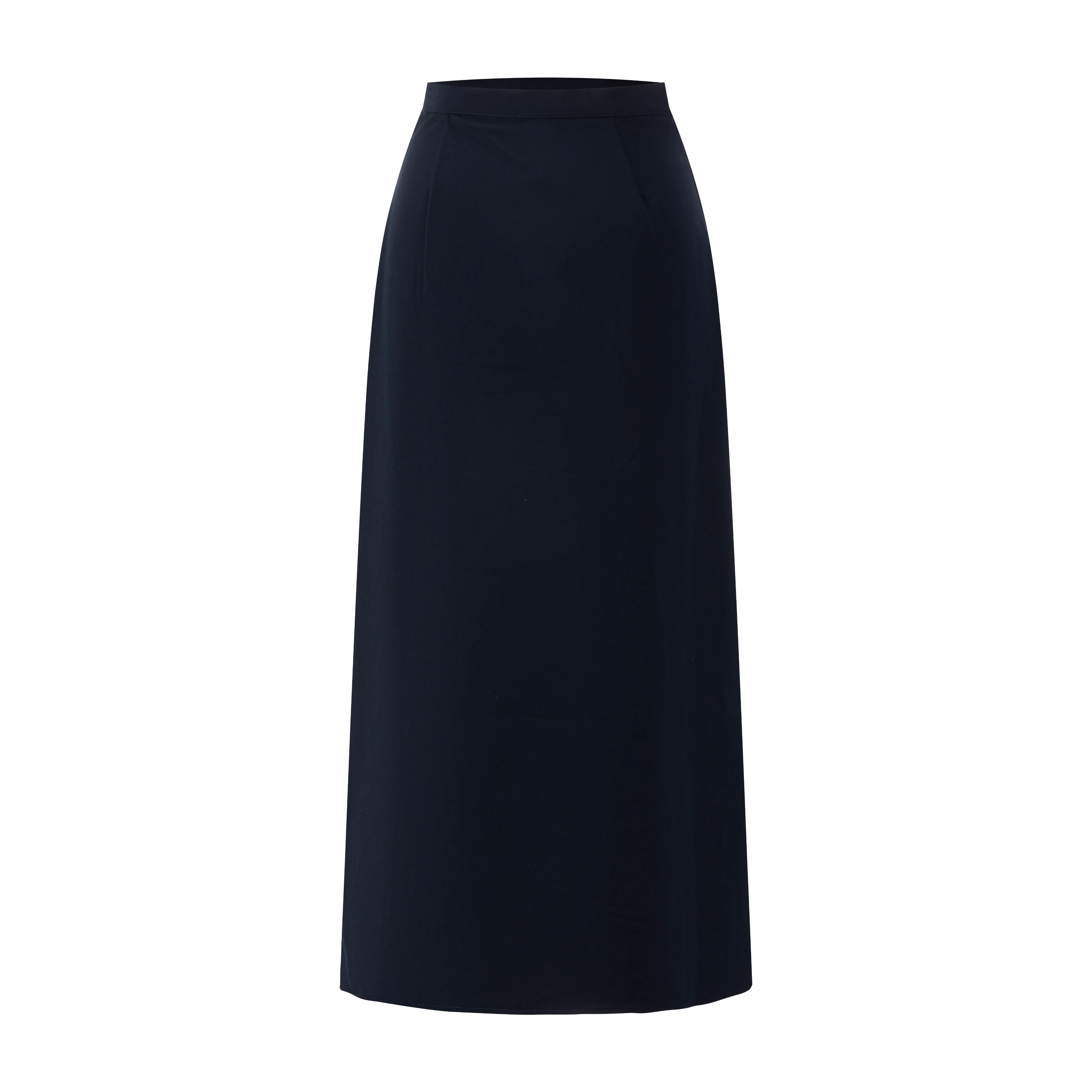 Straight Skirt - Navy