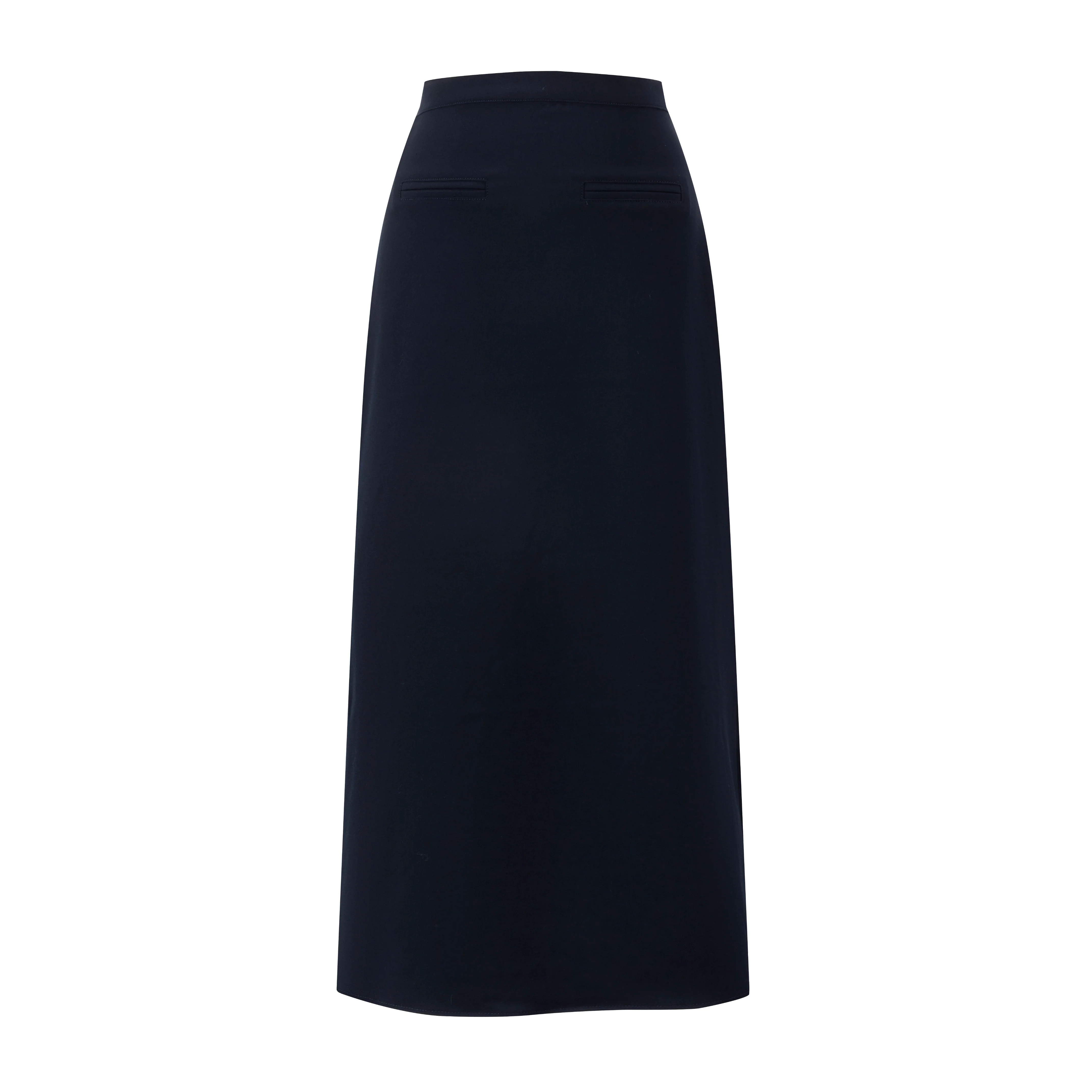 Straight Skirt - Navy - Image 2
