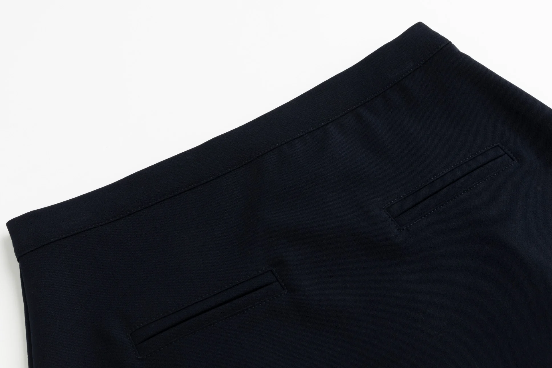 Straight Skirt - Navy - Image 4