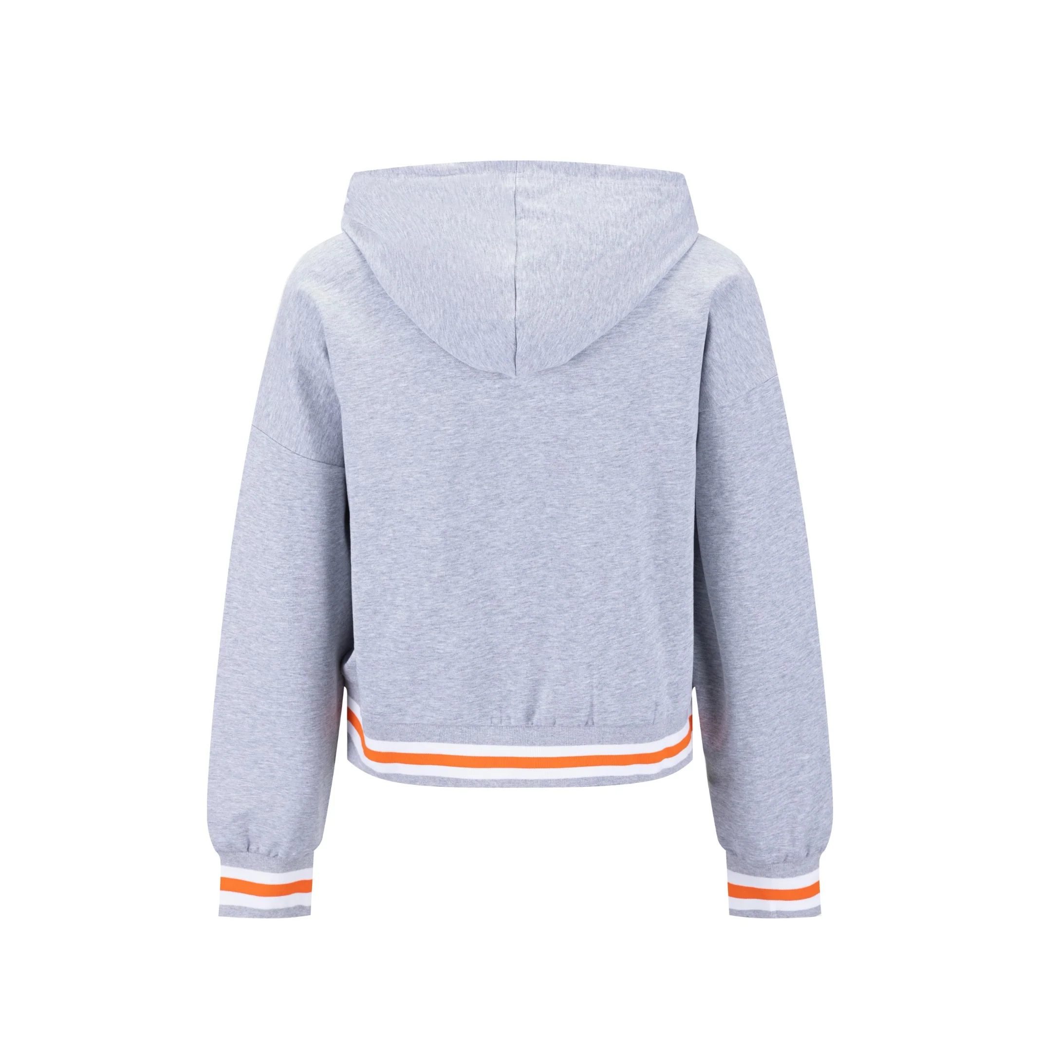 Stripe Band Hoodie - Light Gray - Image 3