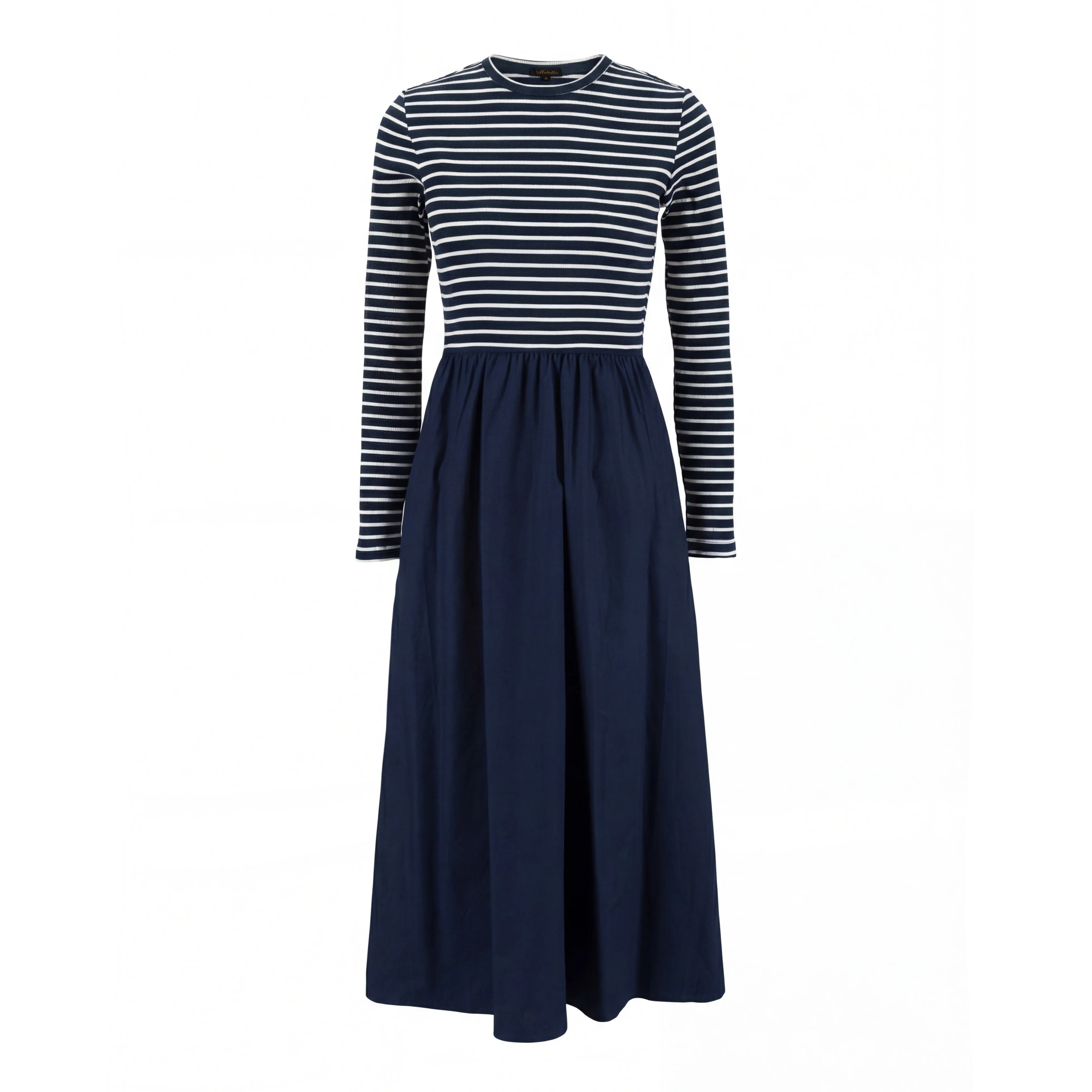Stripped Tee Top Dress - Image 2
