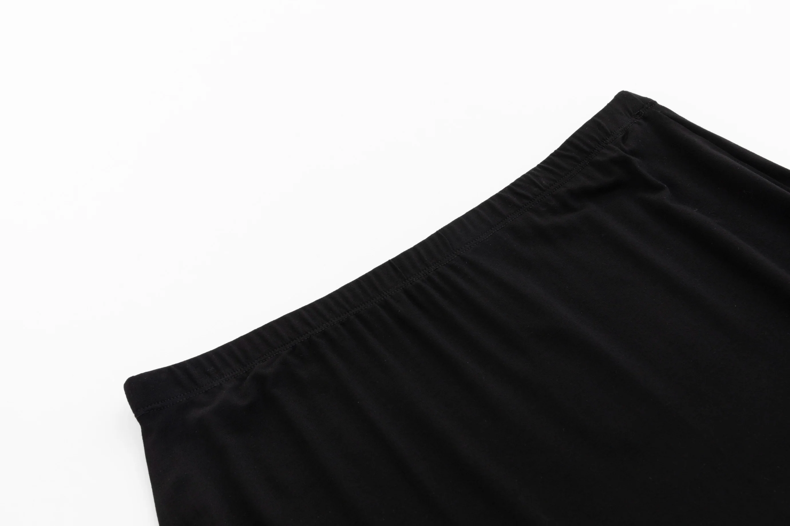 Thin Straight Skirt - Black - Image 5