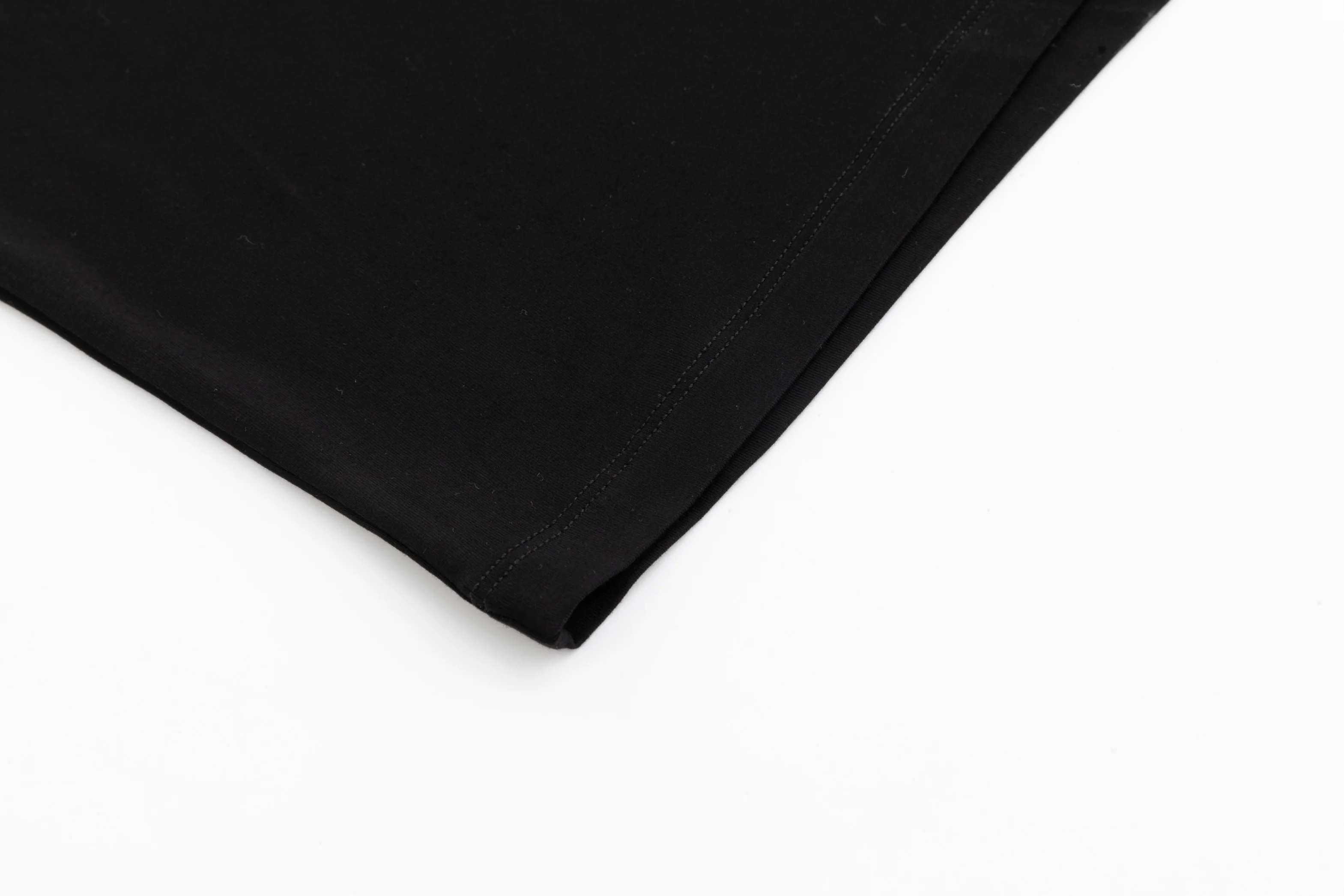 Thin Straight Skirt - Black - Image 6