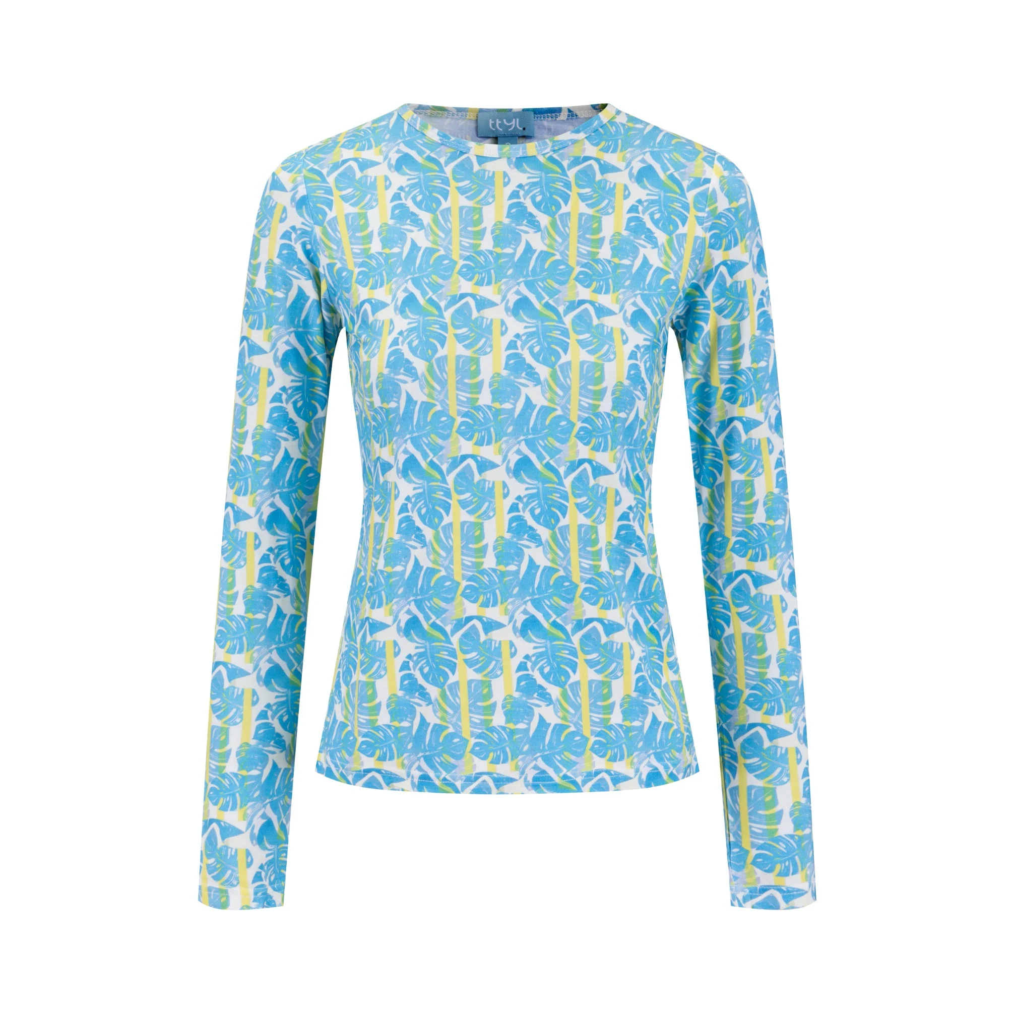 Tropical Striped T - Lemon - Image 2