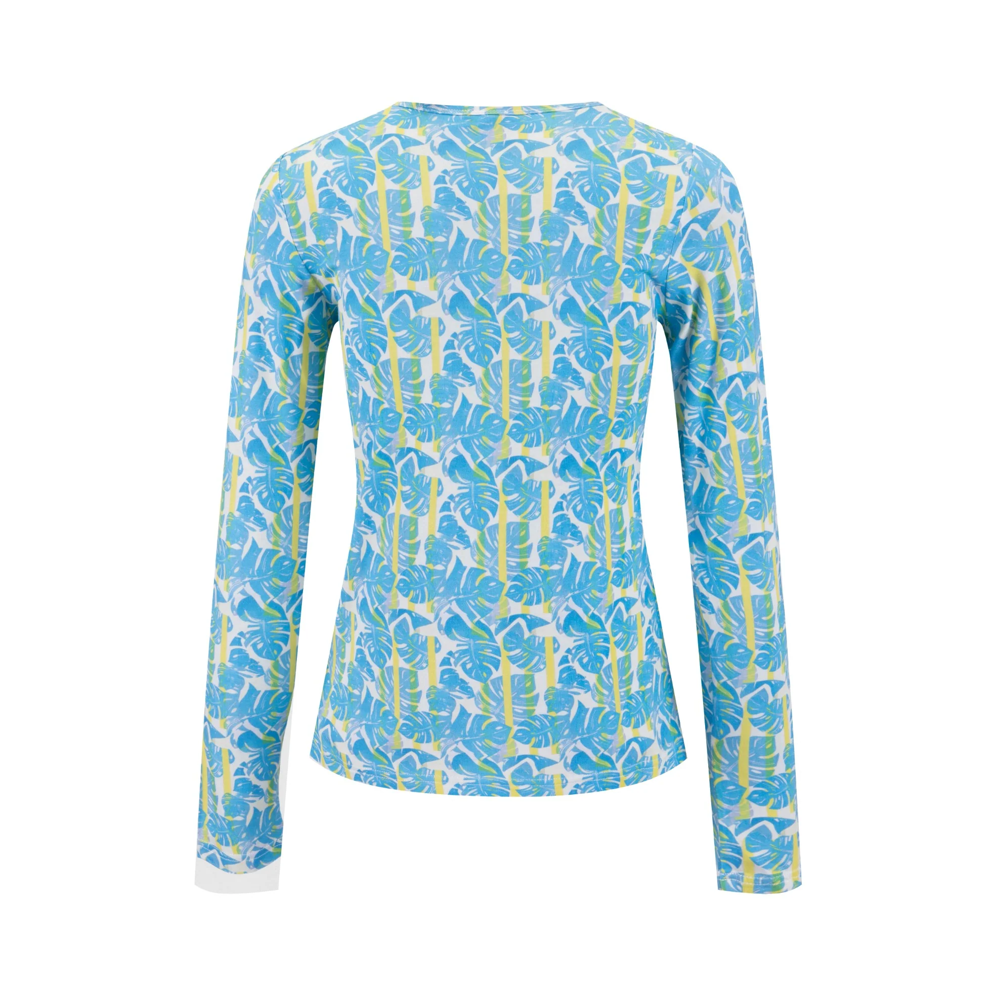 Tropical Striped T - Lemon - Image 3