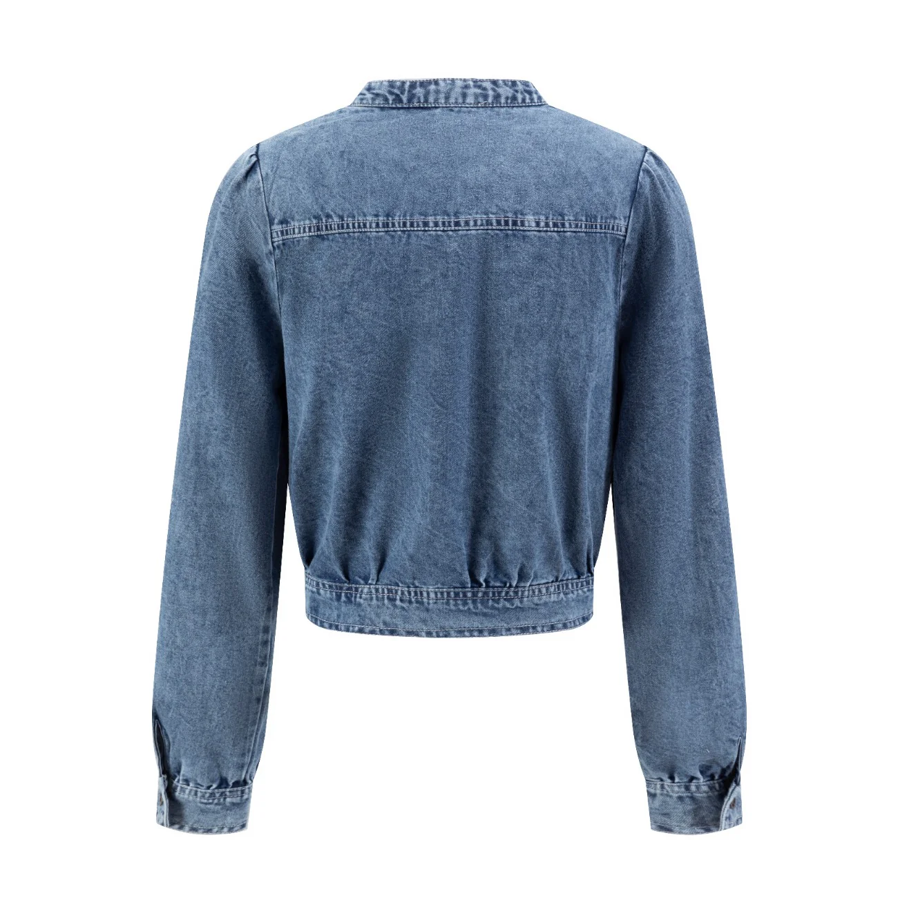 Light Blue Denim Top - Image 3