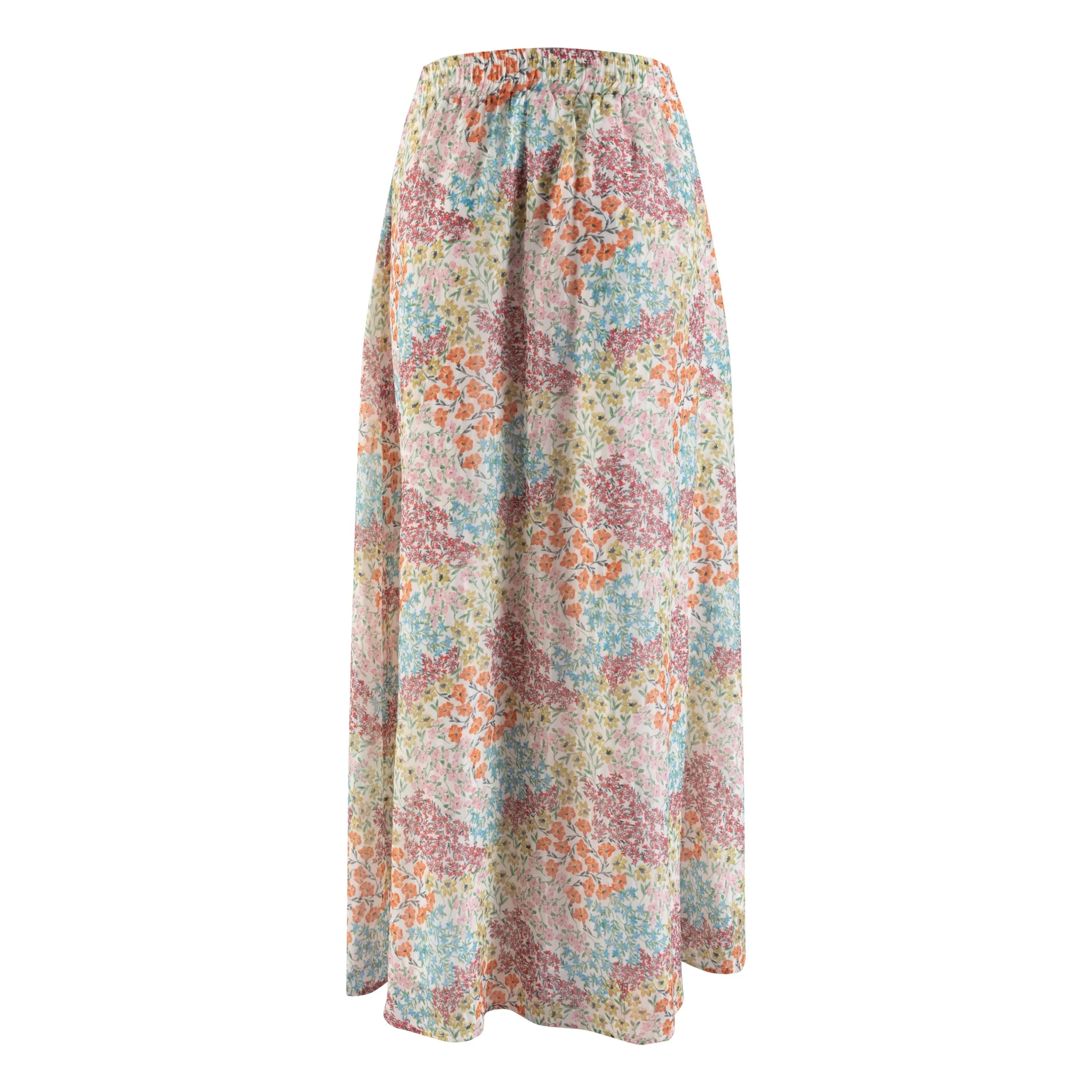 Floral Printed Skirt - Image 2