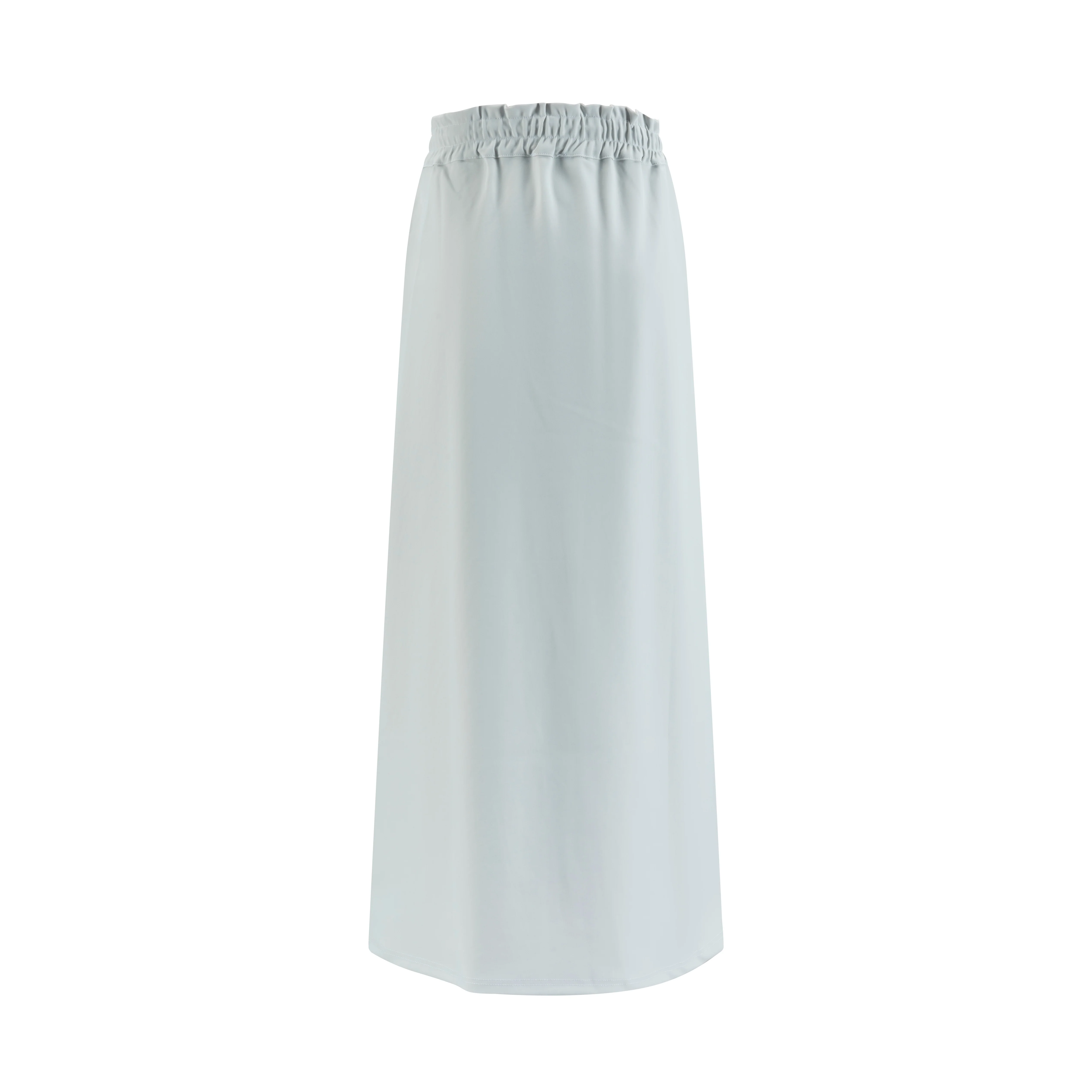 Grey Ruffle Waisted Skirt - Image 3