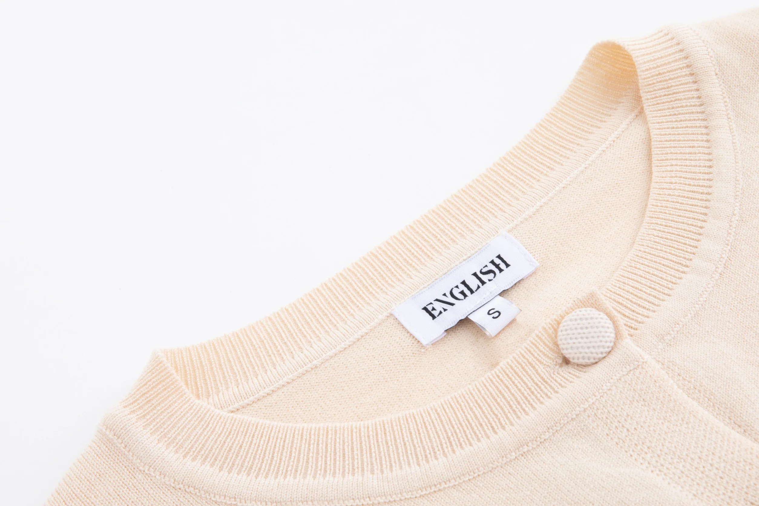 Ivory Embroidered Knit Cardigan - Image 3