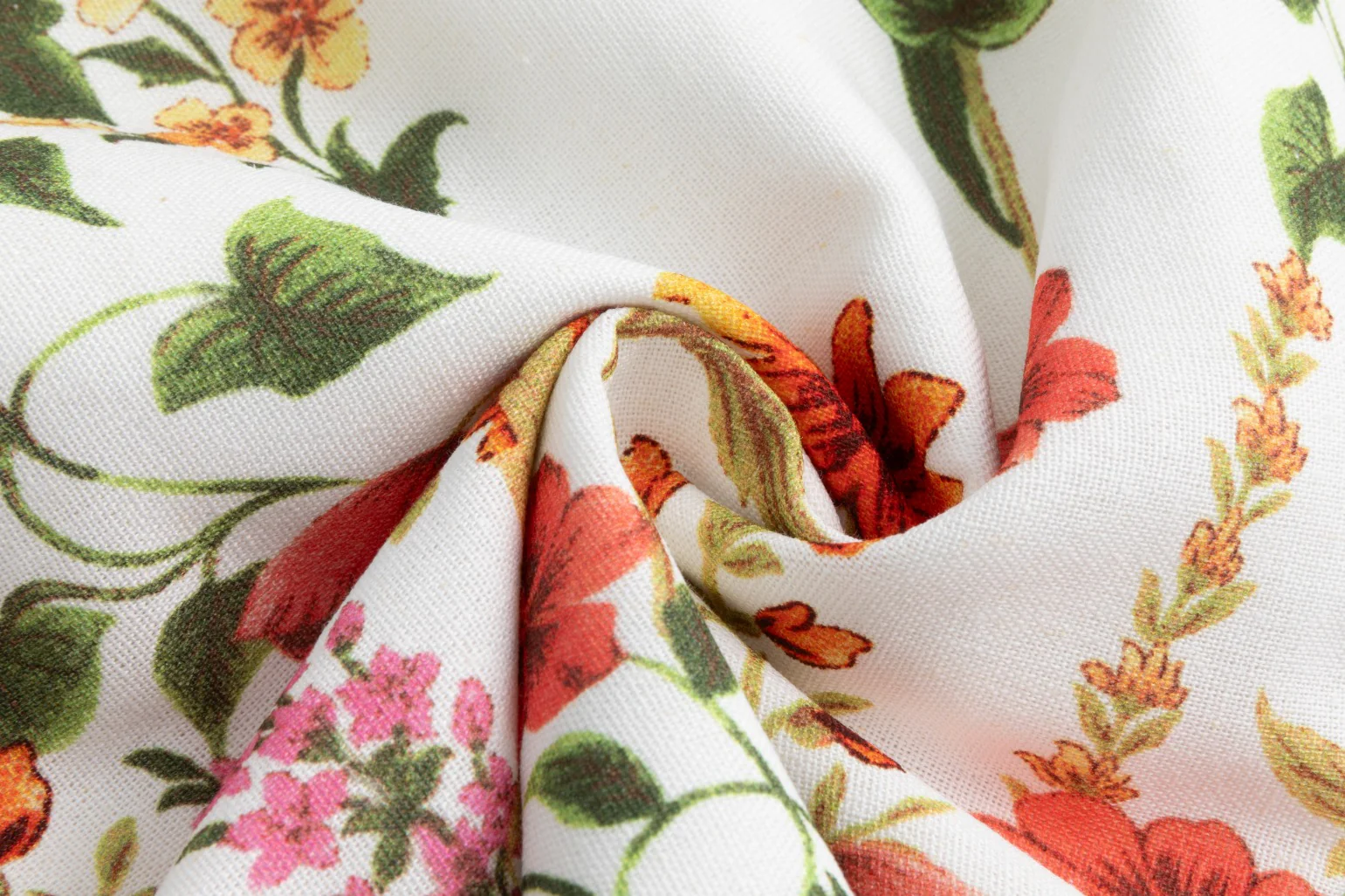 White Multi Printed Top With Elastic Cuff - Image 5