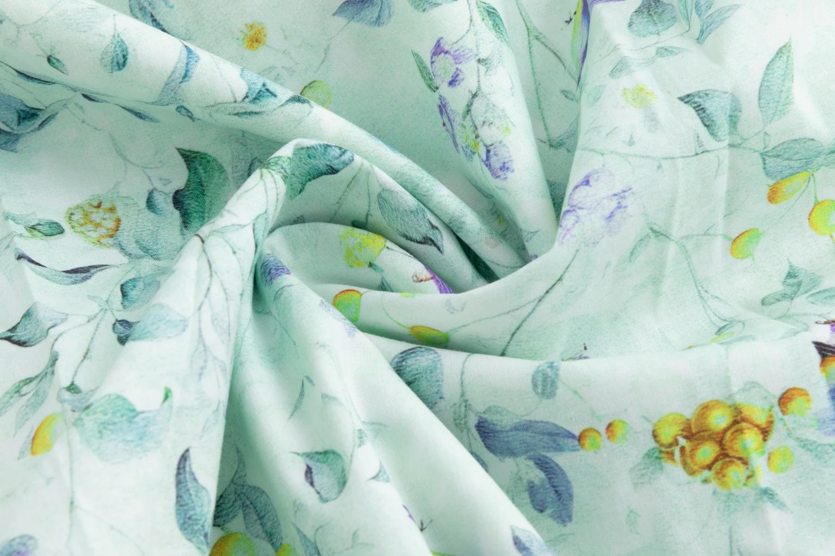 Green And Blue Bird Printed Jumper With Green Knit Cardigan - Image 3