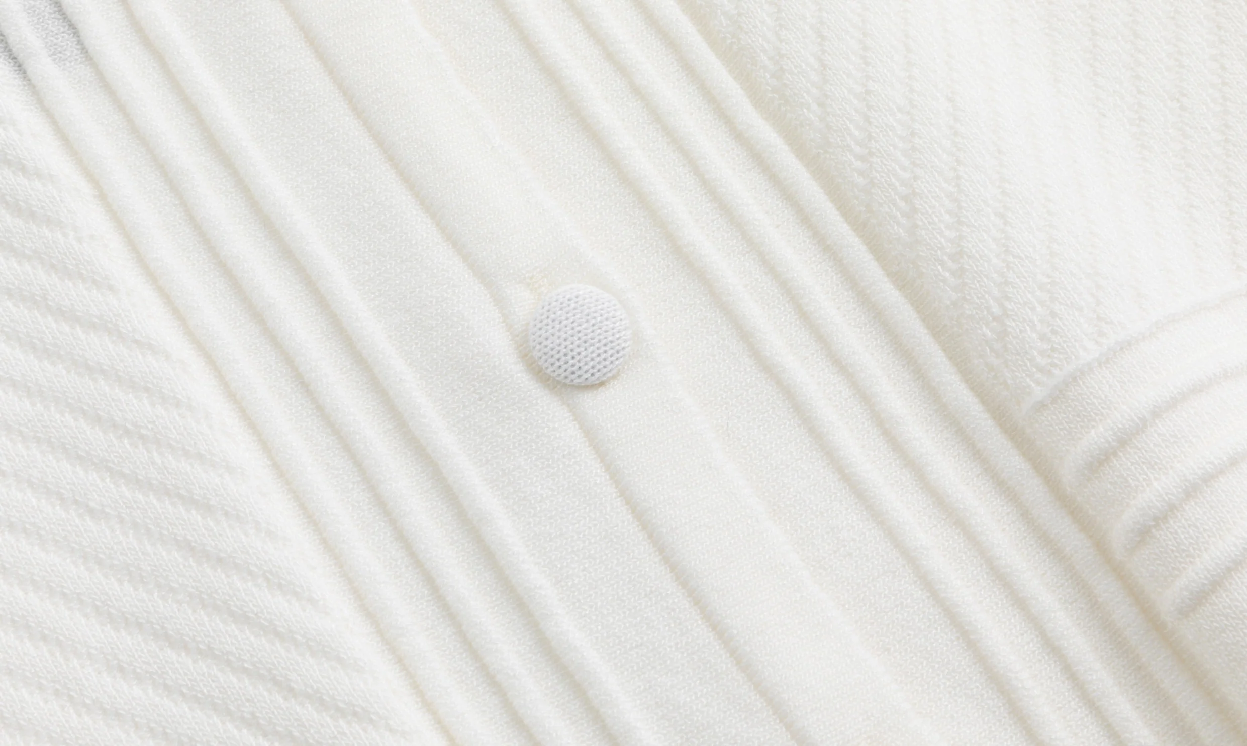 Ivory Crochet Detail Knit Cardigan - Image 5