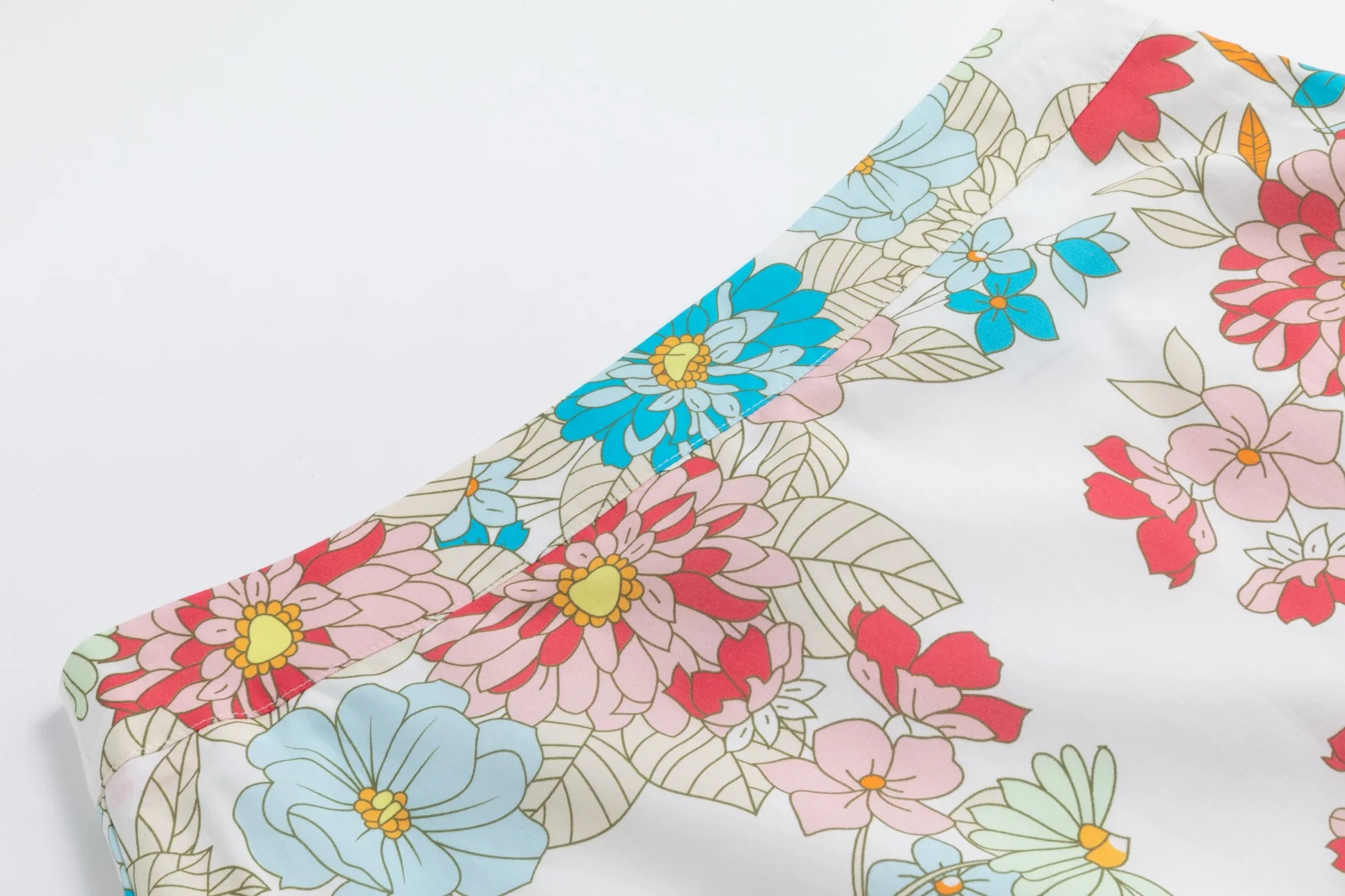 Multiflowered Printed Ruffle Layer Skirt - Image 5