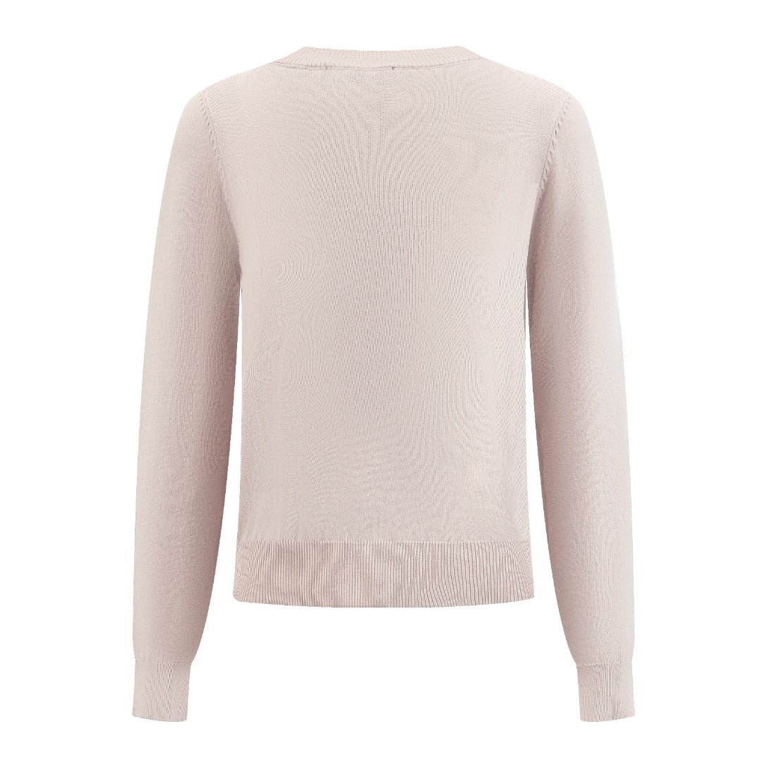 Dusty Rose Knit Top - Image 3
