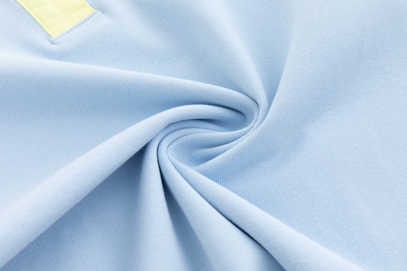 Elbow Patch Solid T-Shirt - Blue/Pear - Image 5