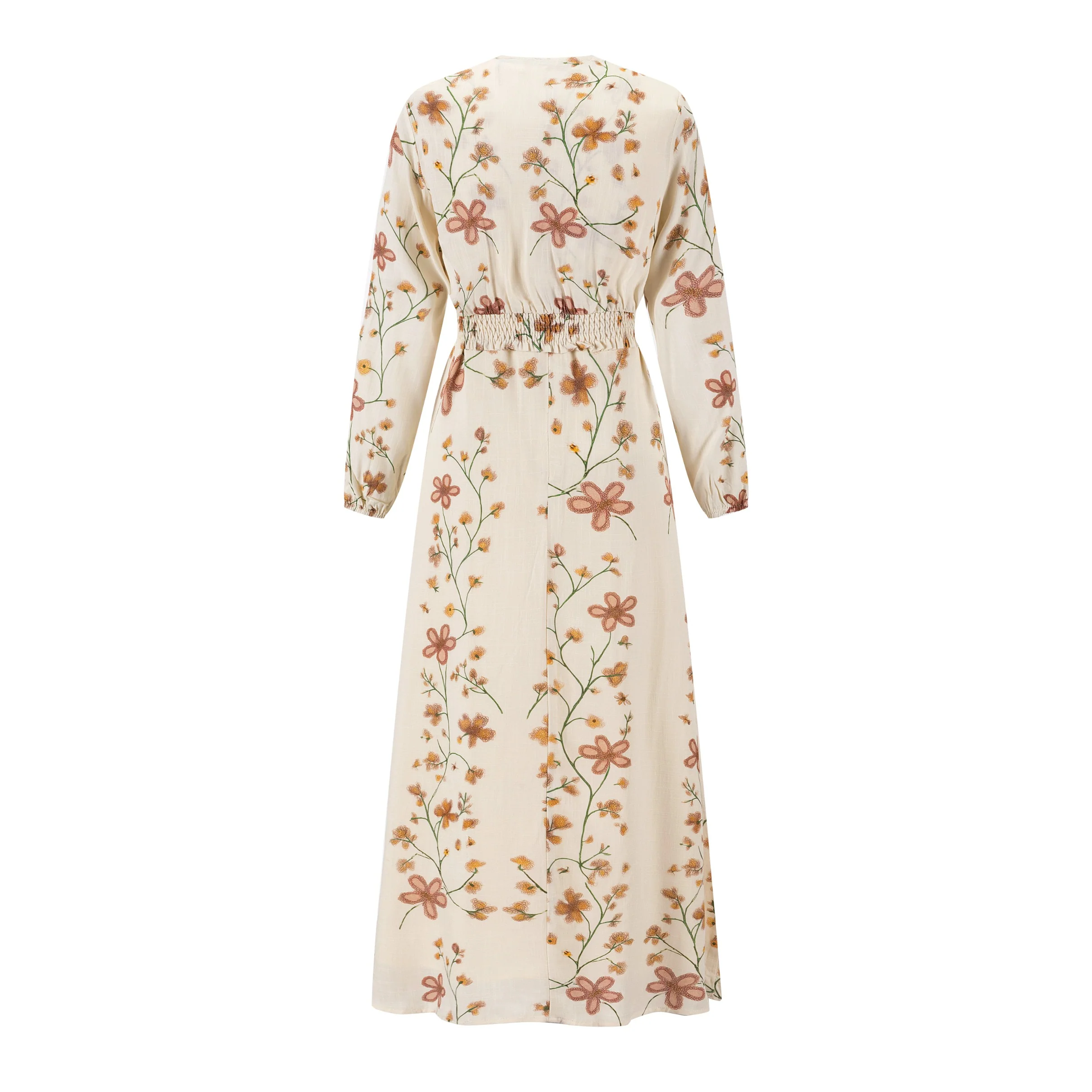 Vintage Floral Overlay Blouse Jumper - Image 3