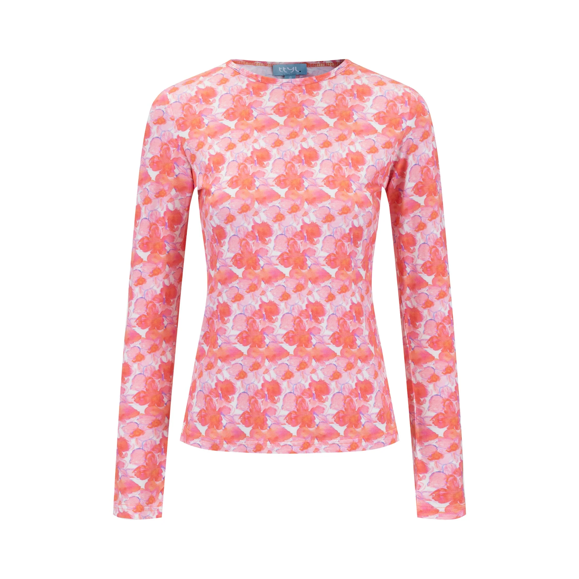 Watercolor T Shirt - Peach - Image 2