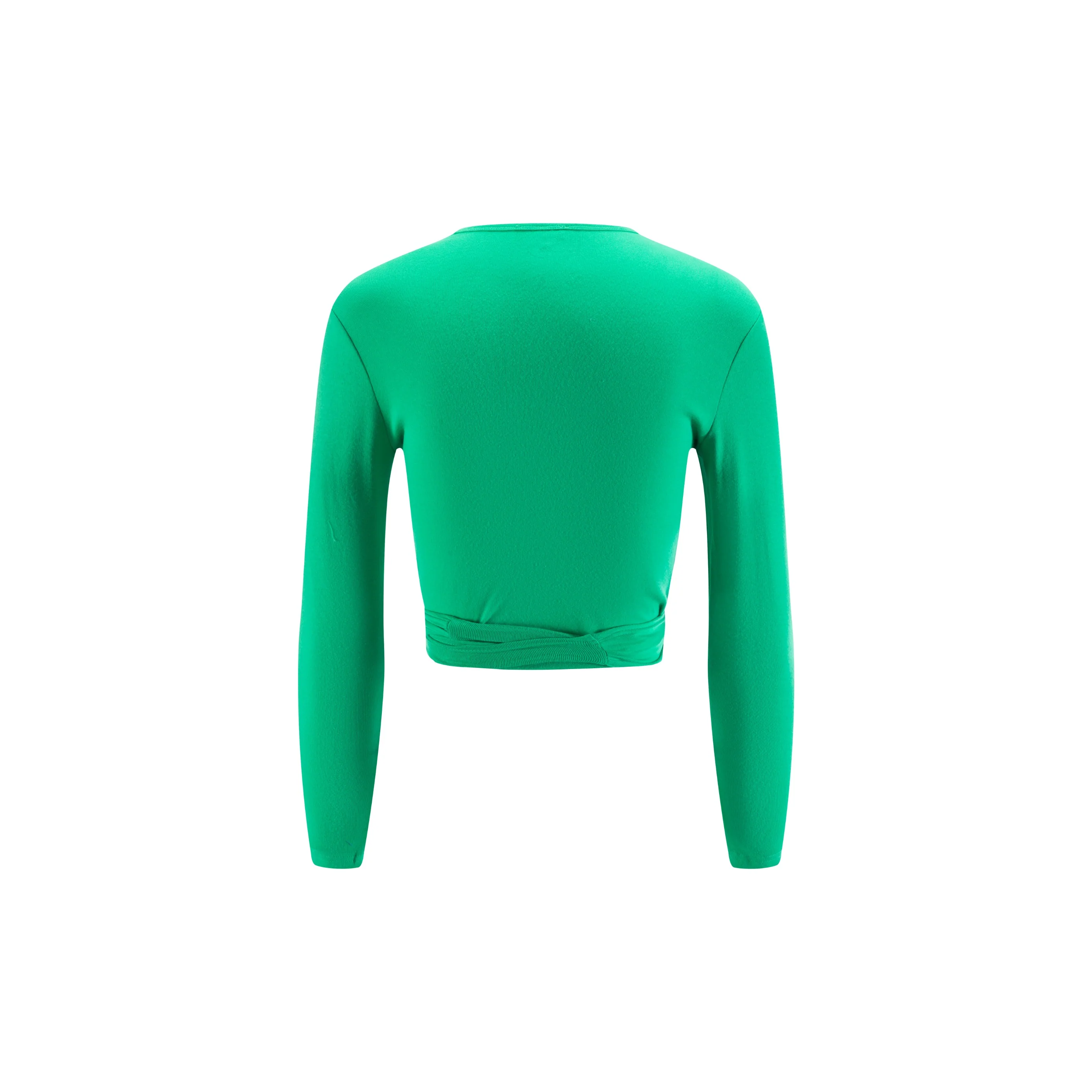 Wrap T-Shirt - Kelly Green - Image 2
