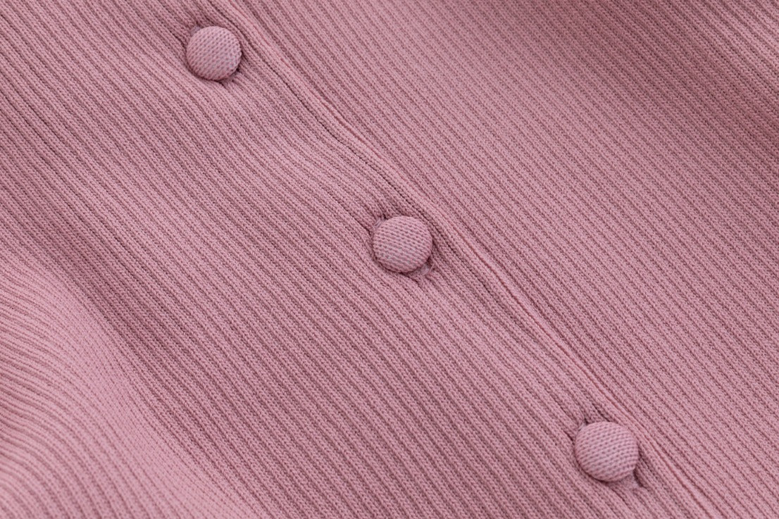 Pink And Ivory Printed Overlay Dress - Image 6